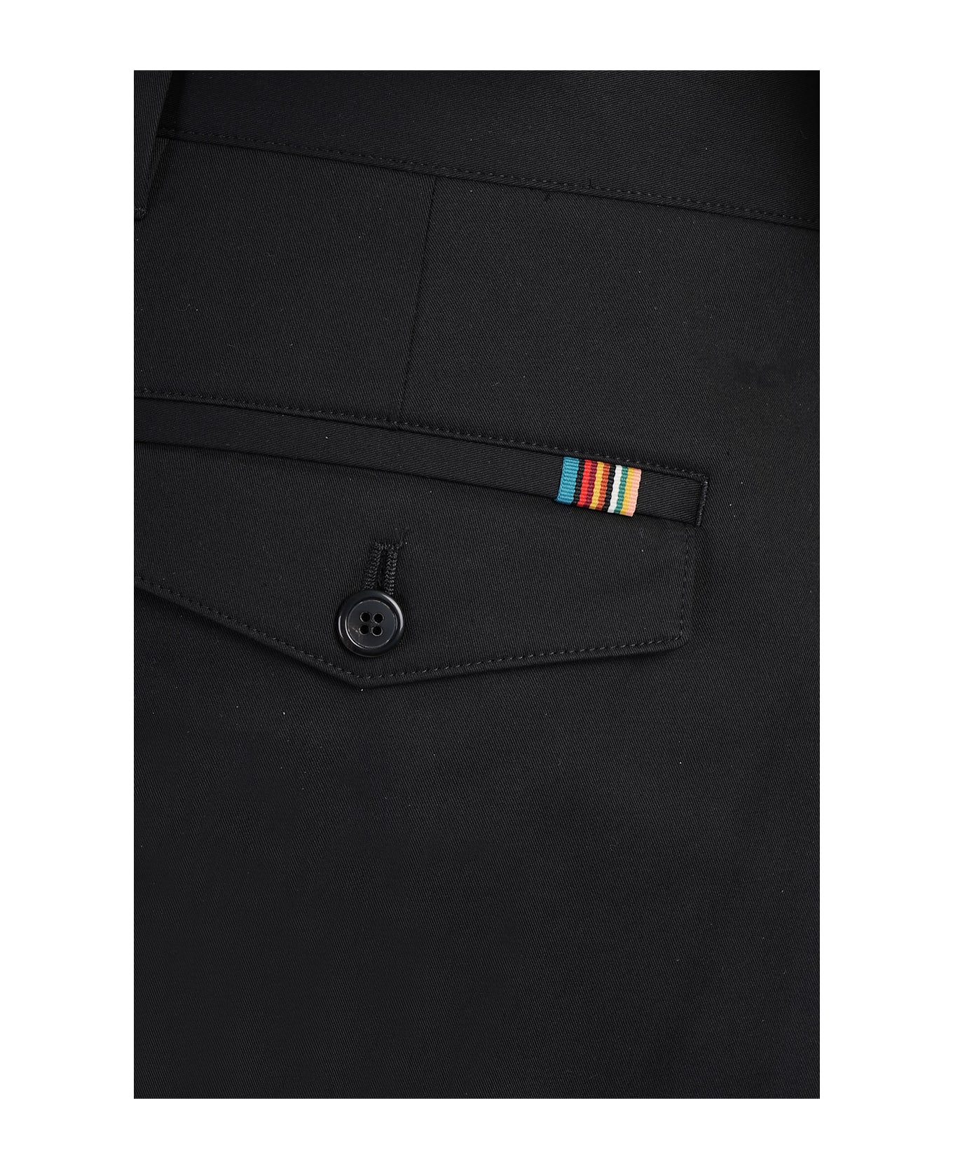 Paul Smith Pants In Black Cotton - black