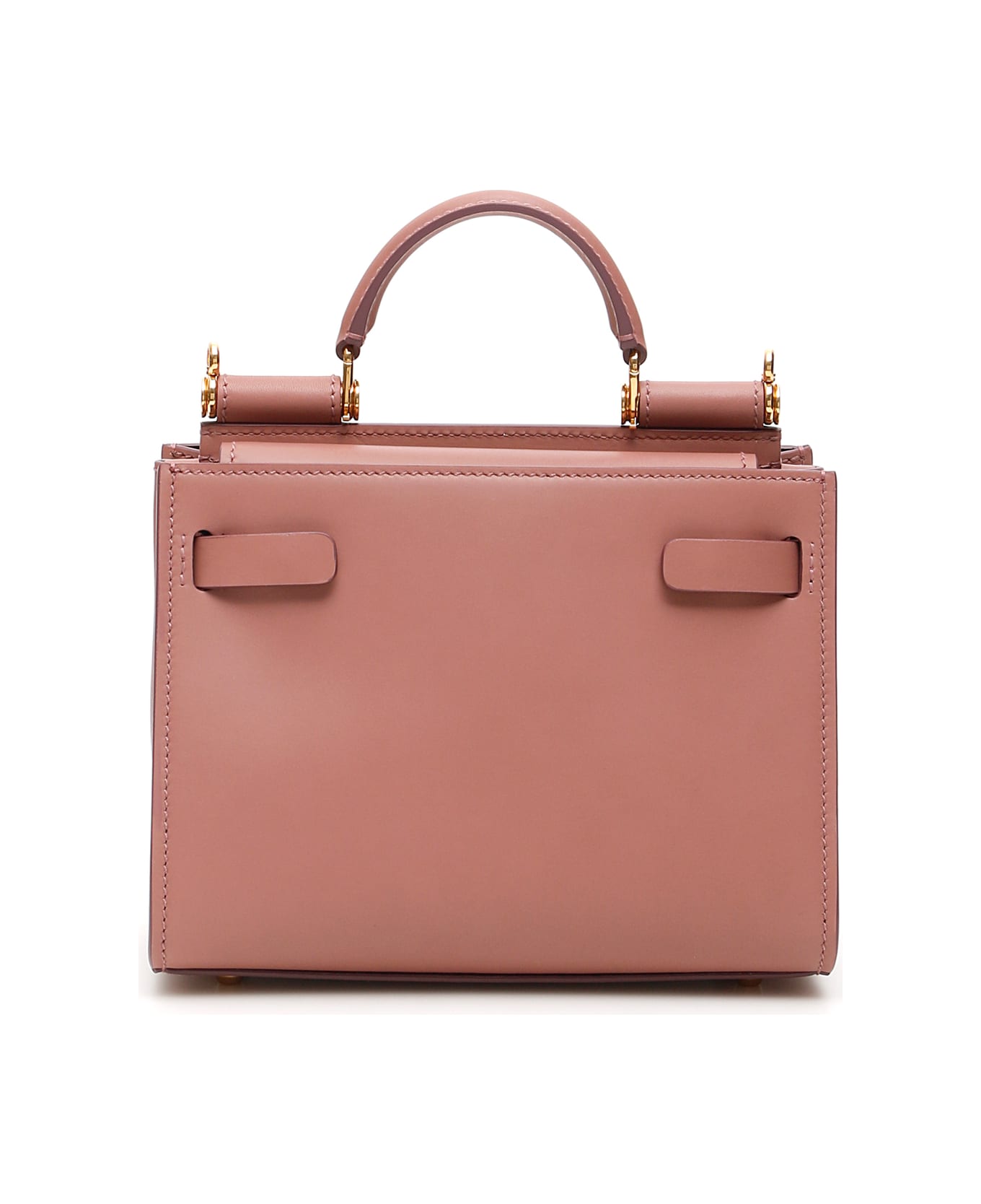 Dolce 
Gabbana Sicily 62 Small Leather Bag - Pink