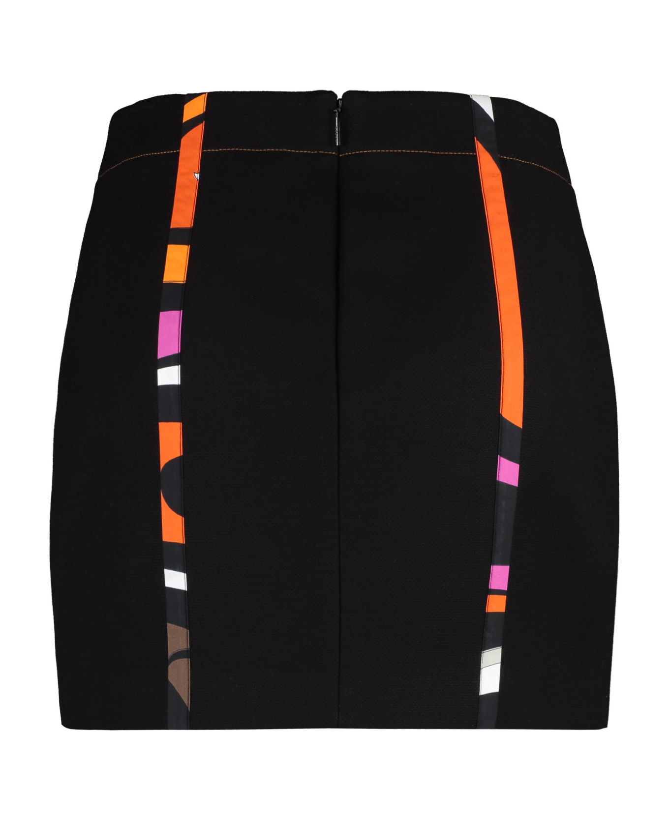 Pucci Cotton Mini-skirt - black