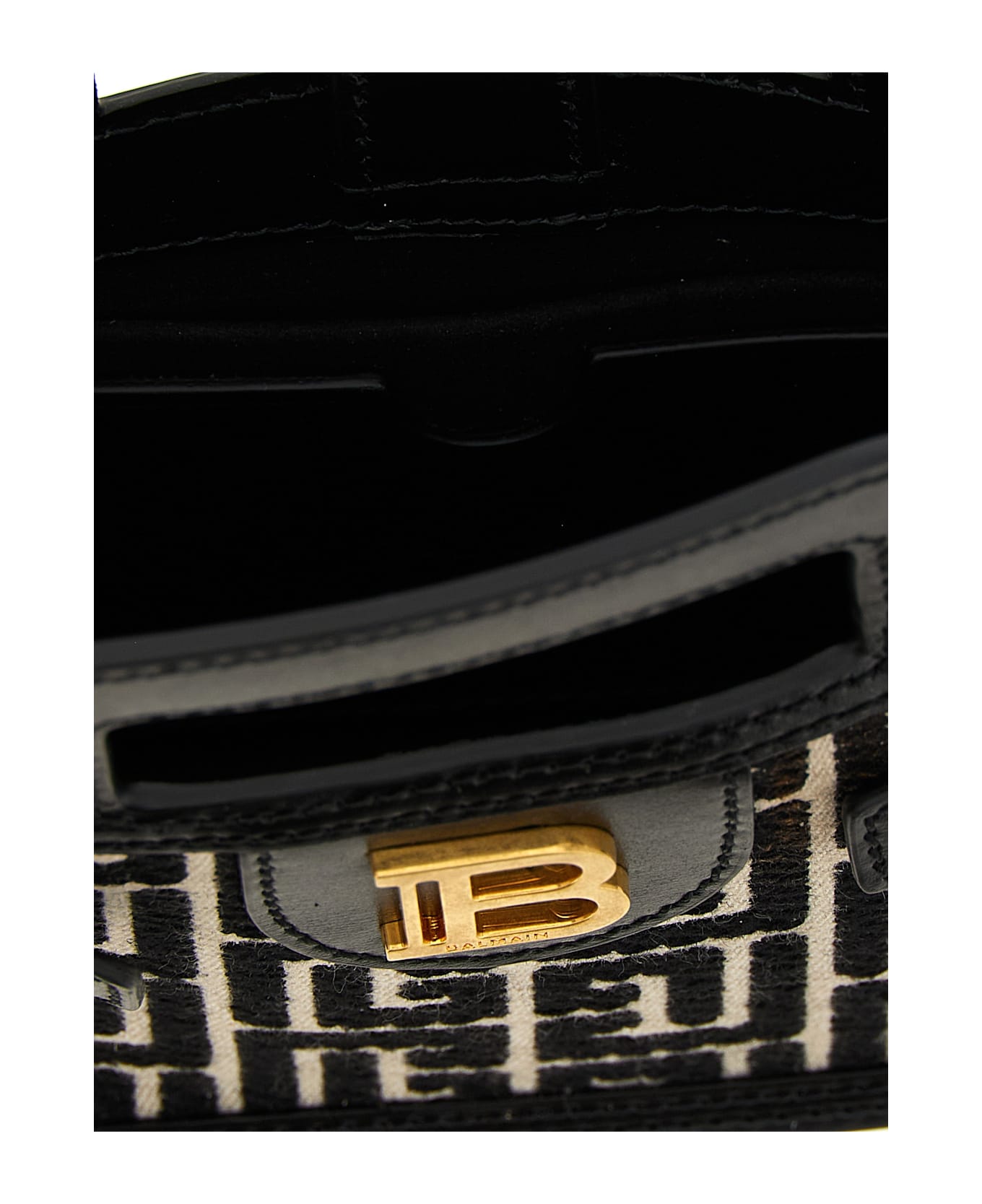 Balmain 
b-buzz
 Small Handbag - Gfe Ivoire Noir