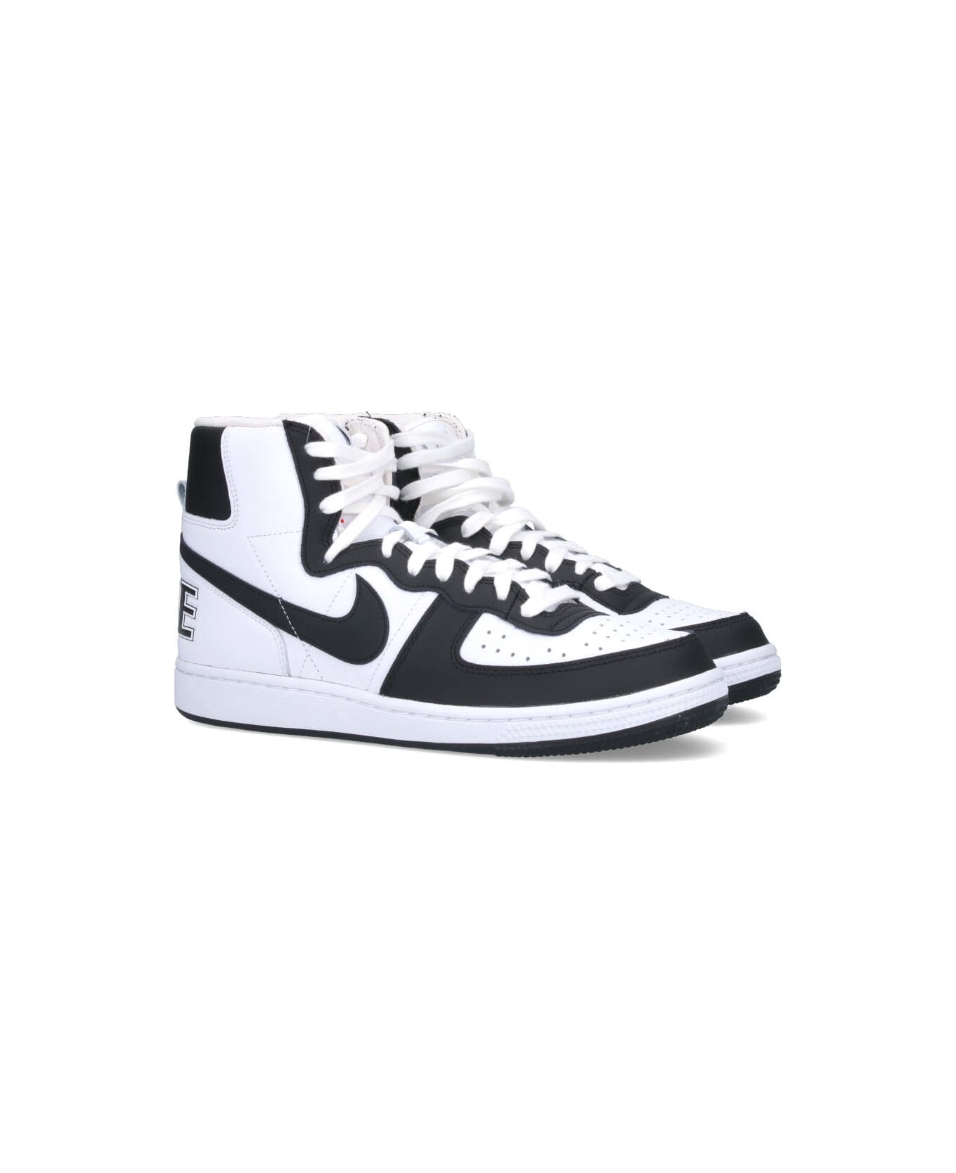 Comme Des Garçons Homme Plus X Nike 'terminator High' Sneakers - White
