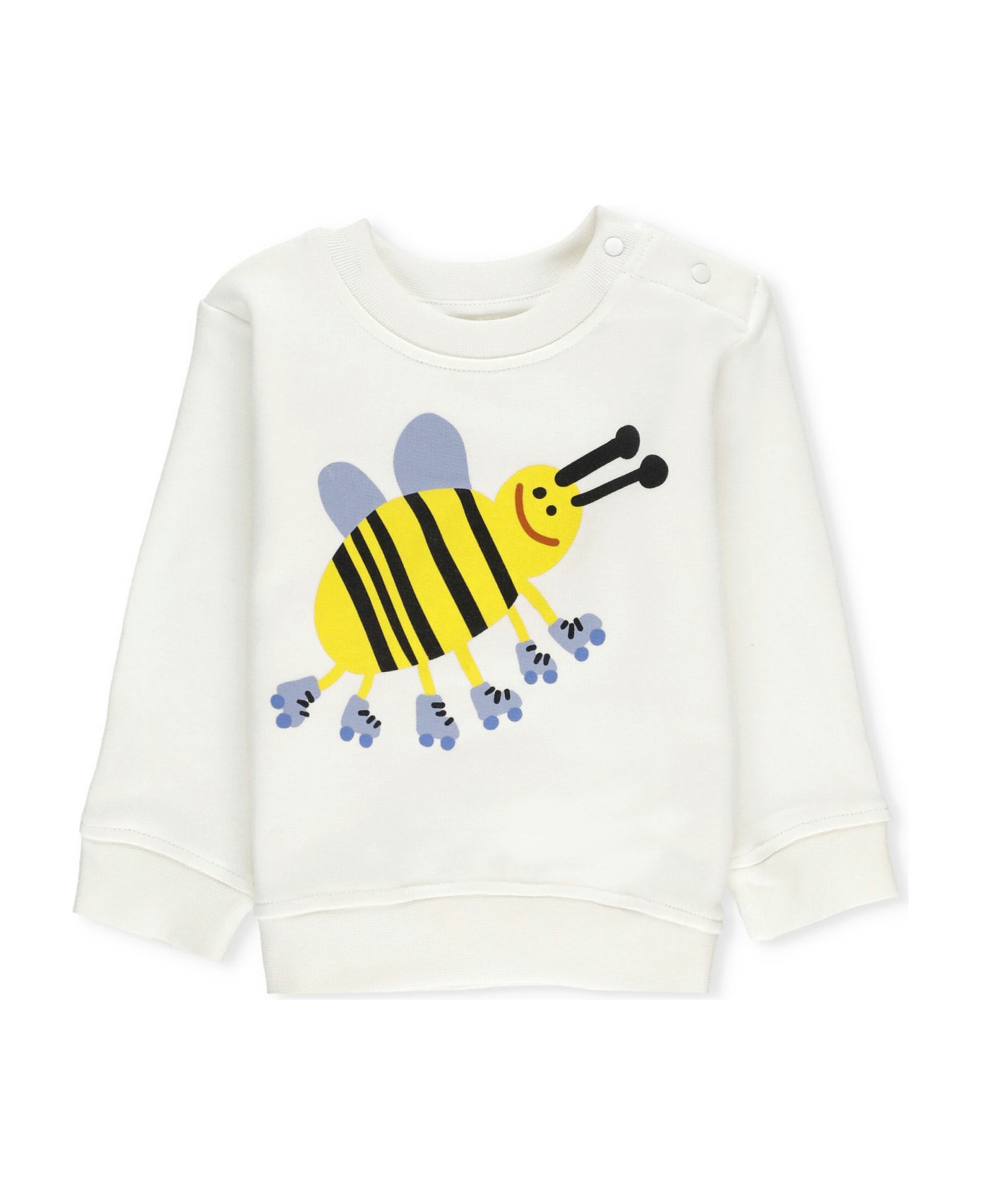 Stella McCartney Sweater With Print - White ニットウェア＆スウェットシャツ