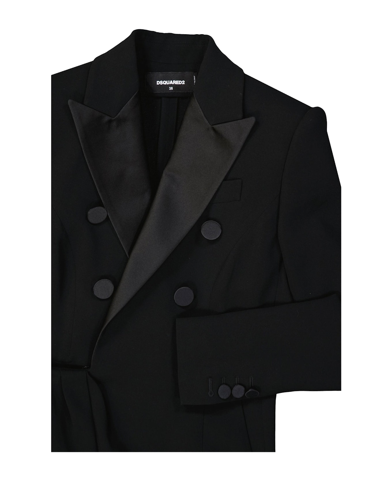 Dsquared2 Midi Dress - Black