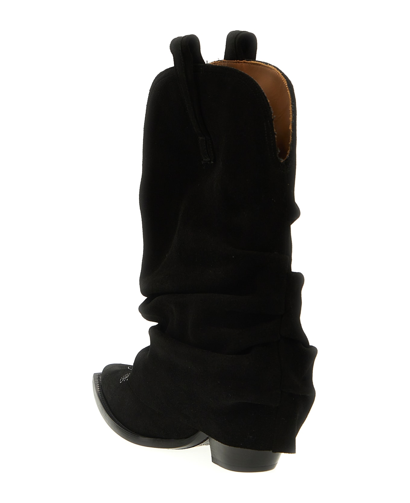 R13 'chunky Cowboy' Boots - Black   ブーツ