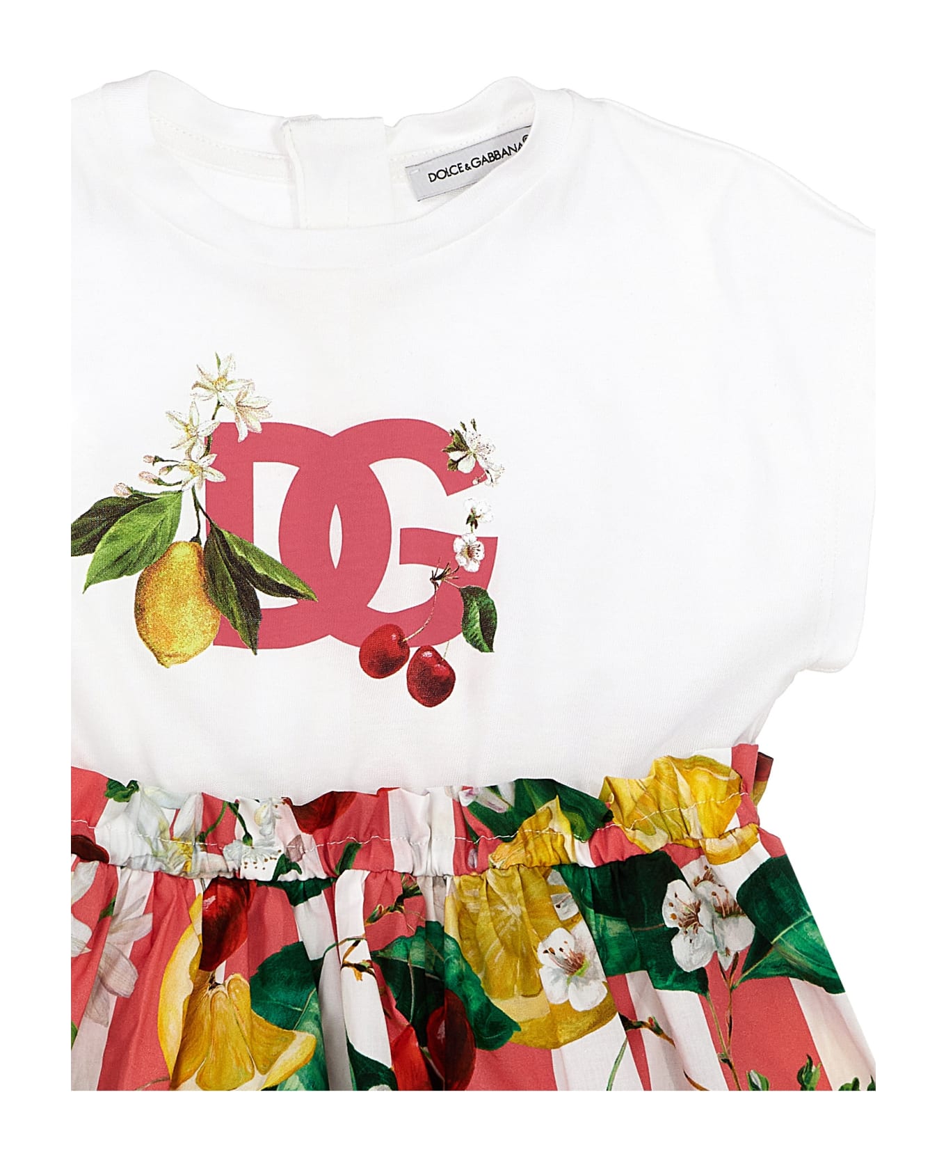 Dolce & Gabbana Fruit Print Dress - Multicolor