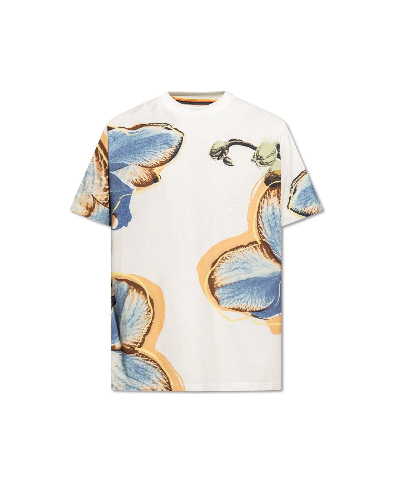 Paul Smith Printed T-shirt - Bianco multicolor