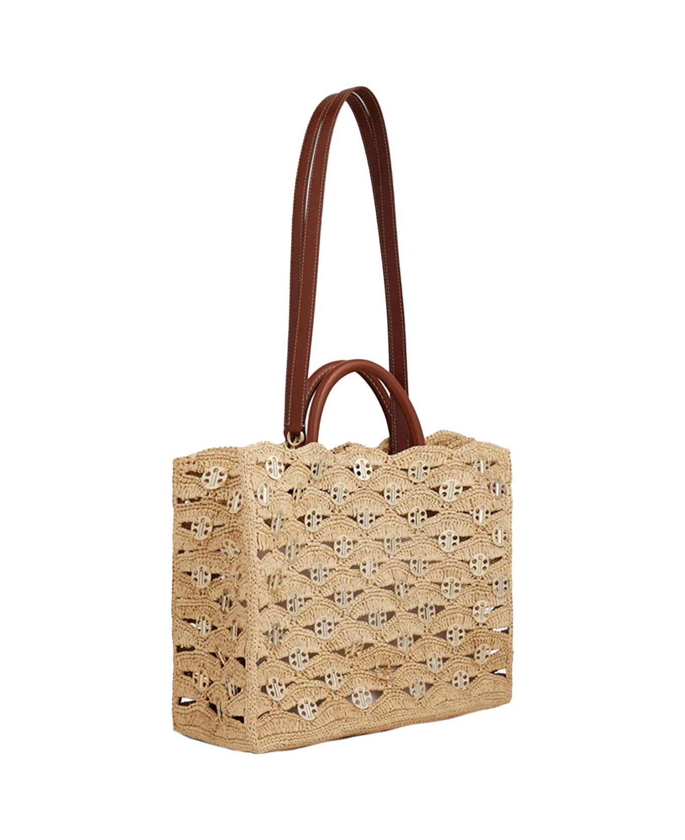 Paco Rabanne '1969' Handbag - Natural
