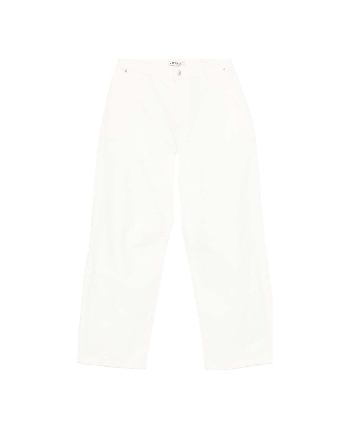 Herskind Esme Denim Jeans - White