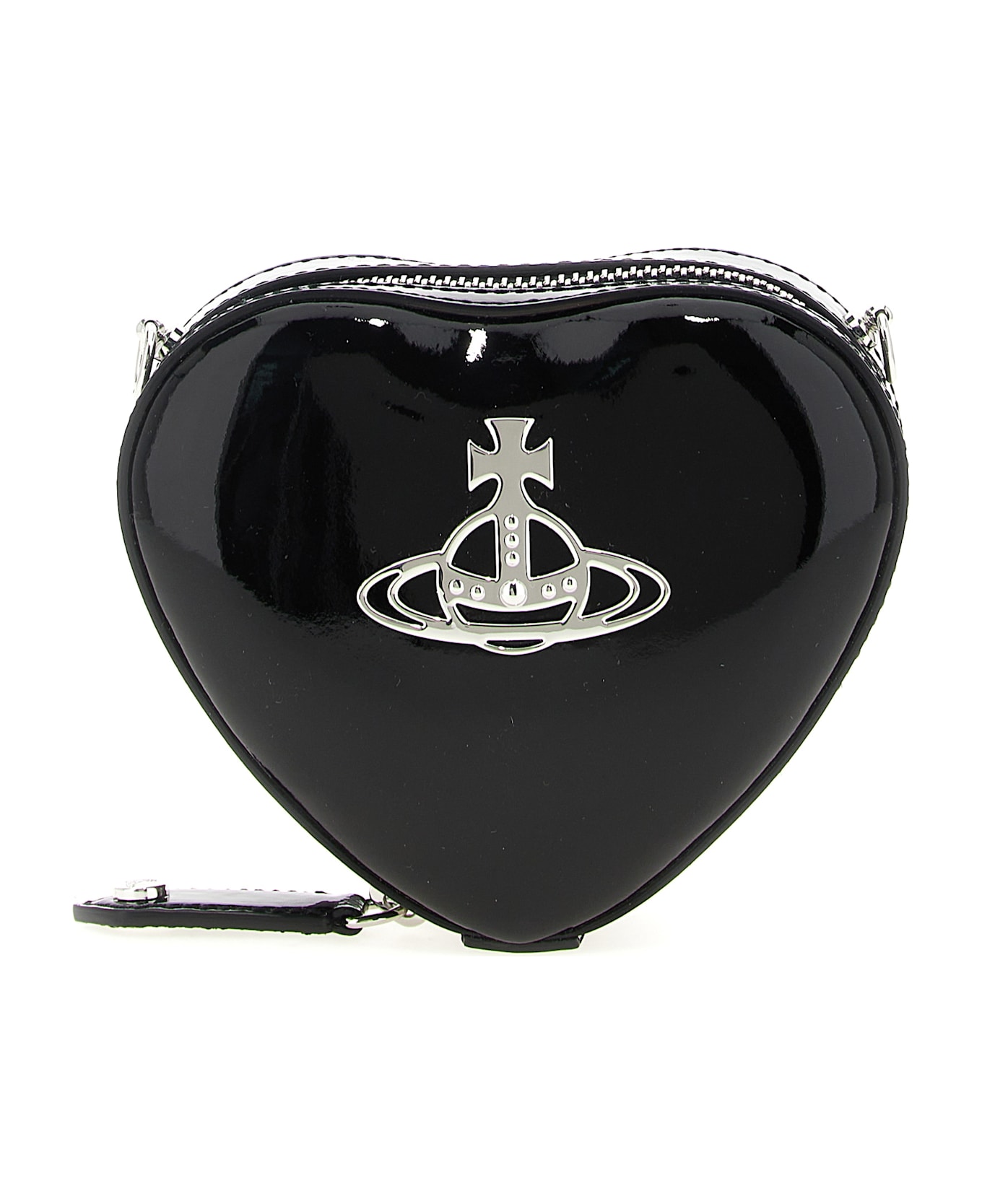 Vivienne Westwood 
mini Heart
 Crossbody Bag - Black  