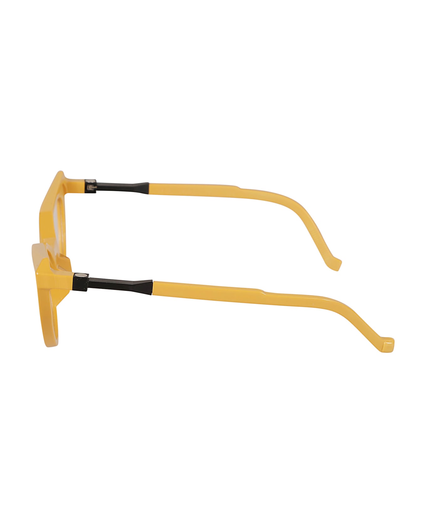 VAVA Cat Eye Glasses Glasses - Yellow アイウェア