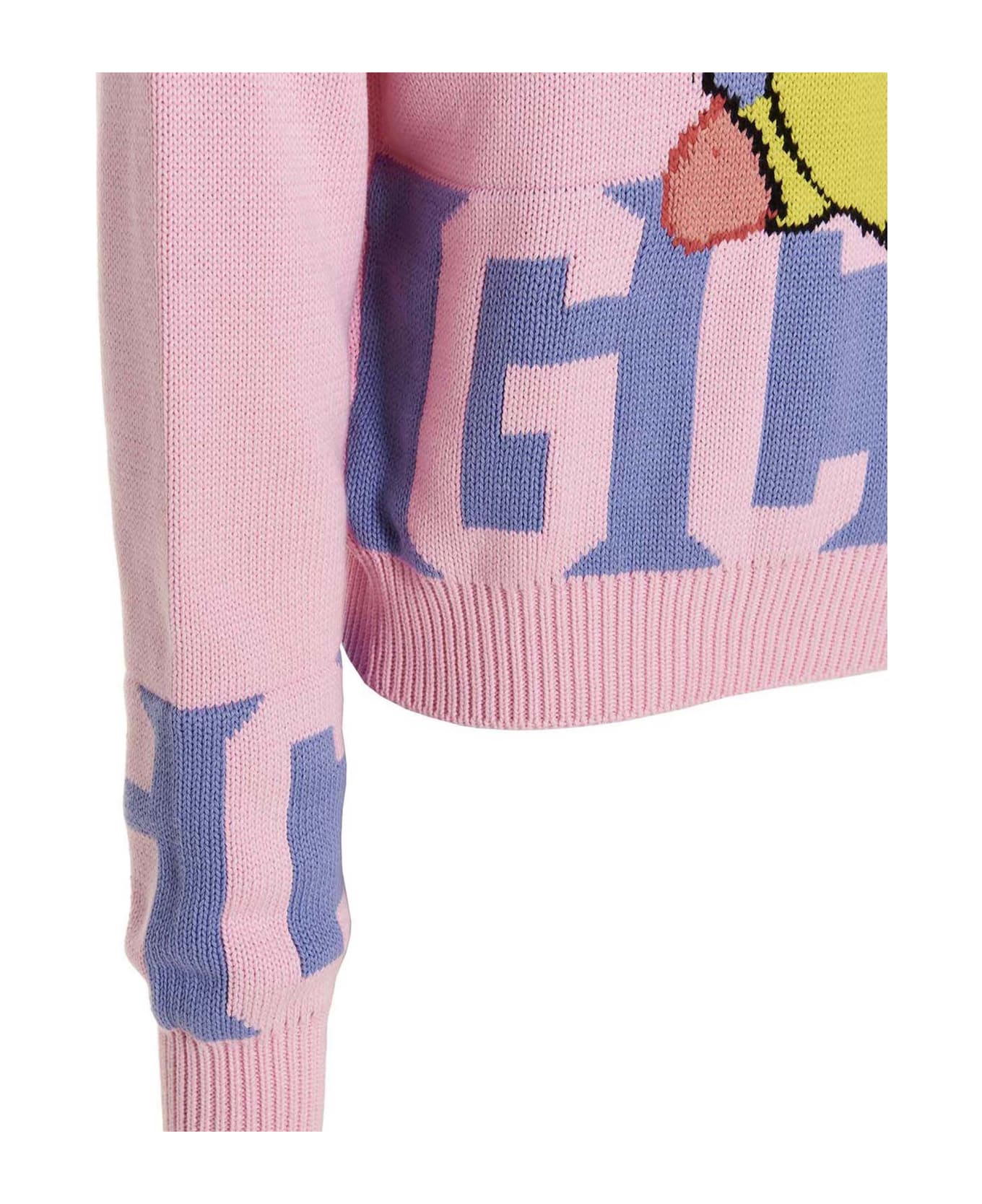 GCDS Spongebob 'patrick Star' Capsule Sweater - Pink