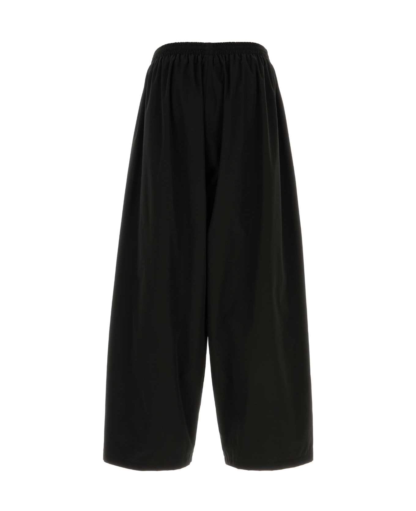Balenciaga Black Tech Fabric Balenciaga X Automobili Lamborghini Wide-leg Pant - Black