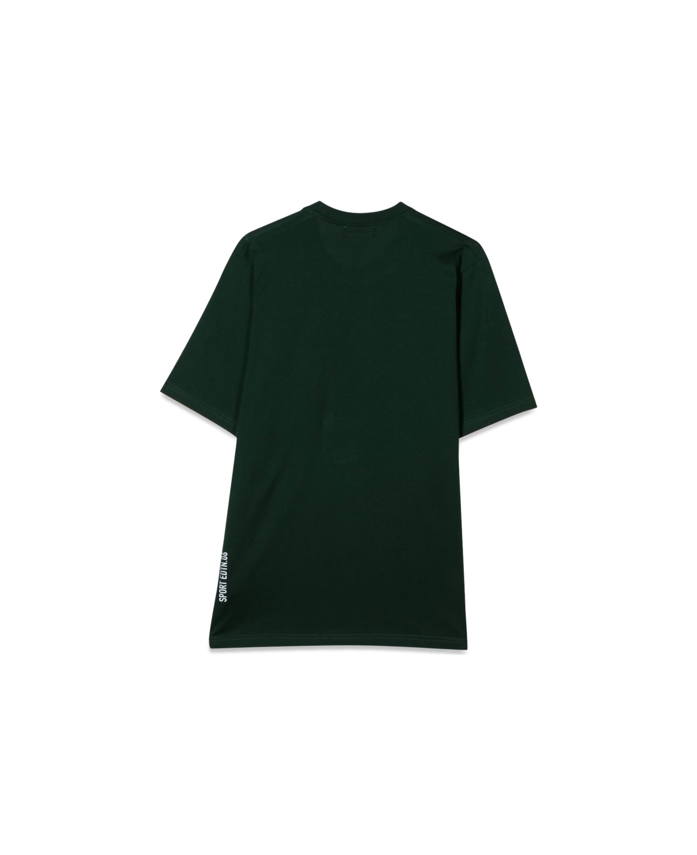 Dsquared2 T-shirt With Front Applied Patch - GREEN Tシャツ＆ポロシャツ