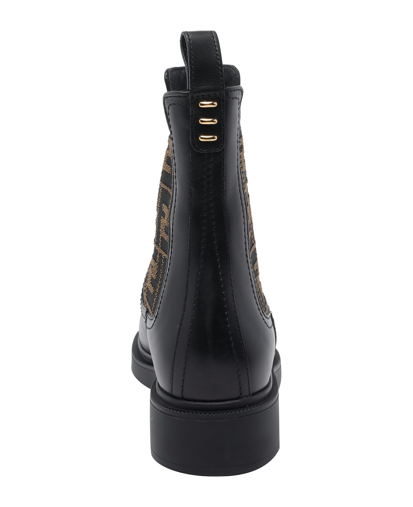 Fendi Filo Booties - Brown