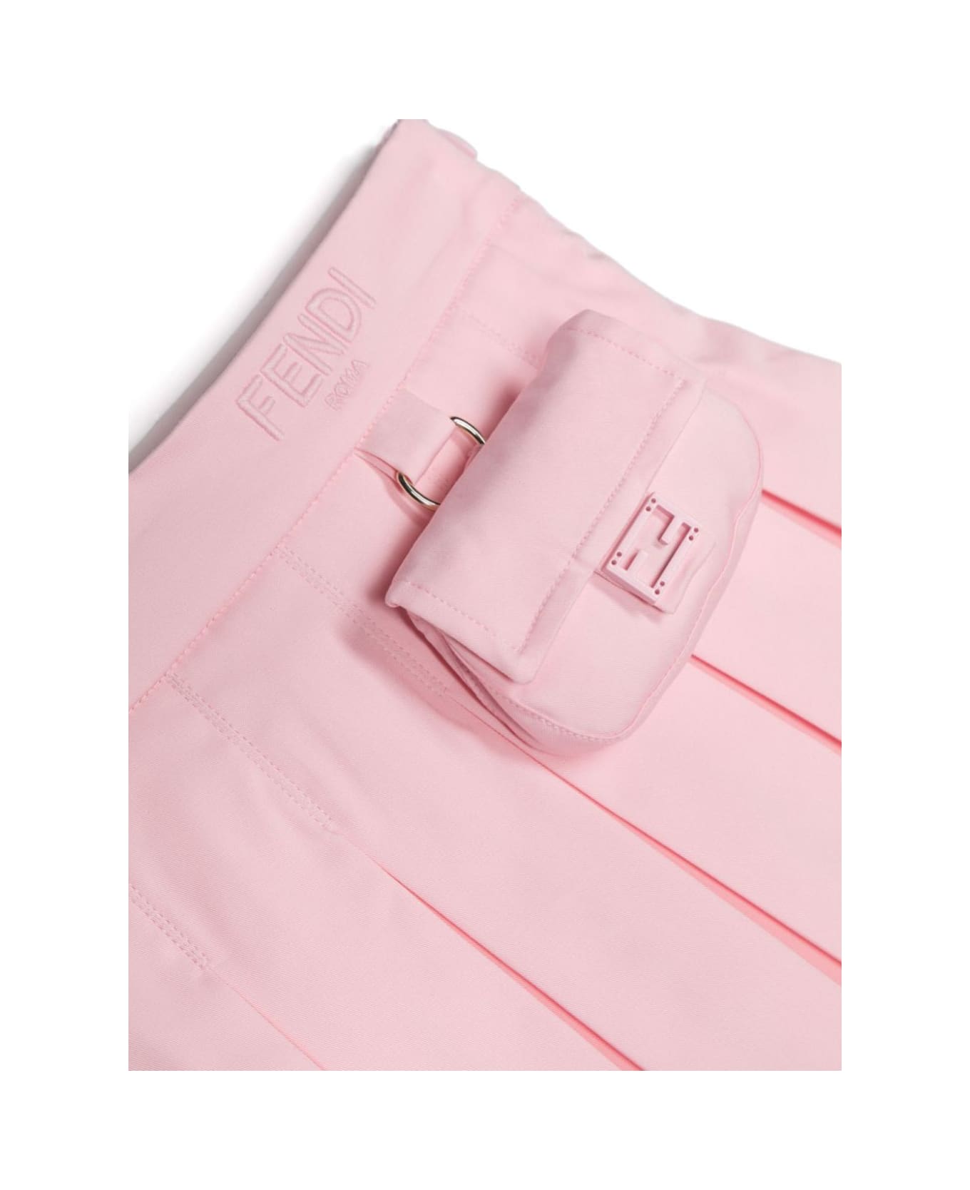 Fendi Gabardine Skirt - Baby Pink