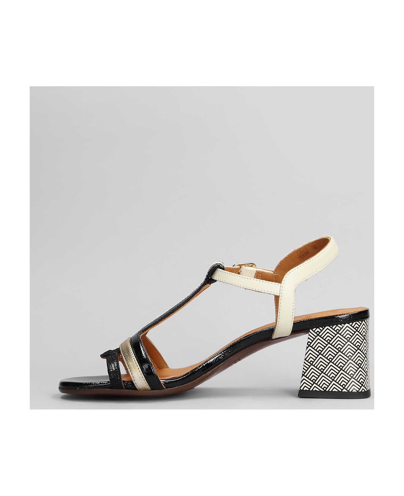Chie Mihara Laluce Sandals In Black Leather - black