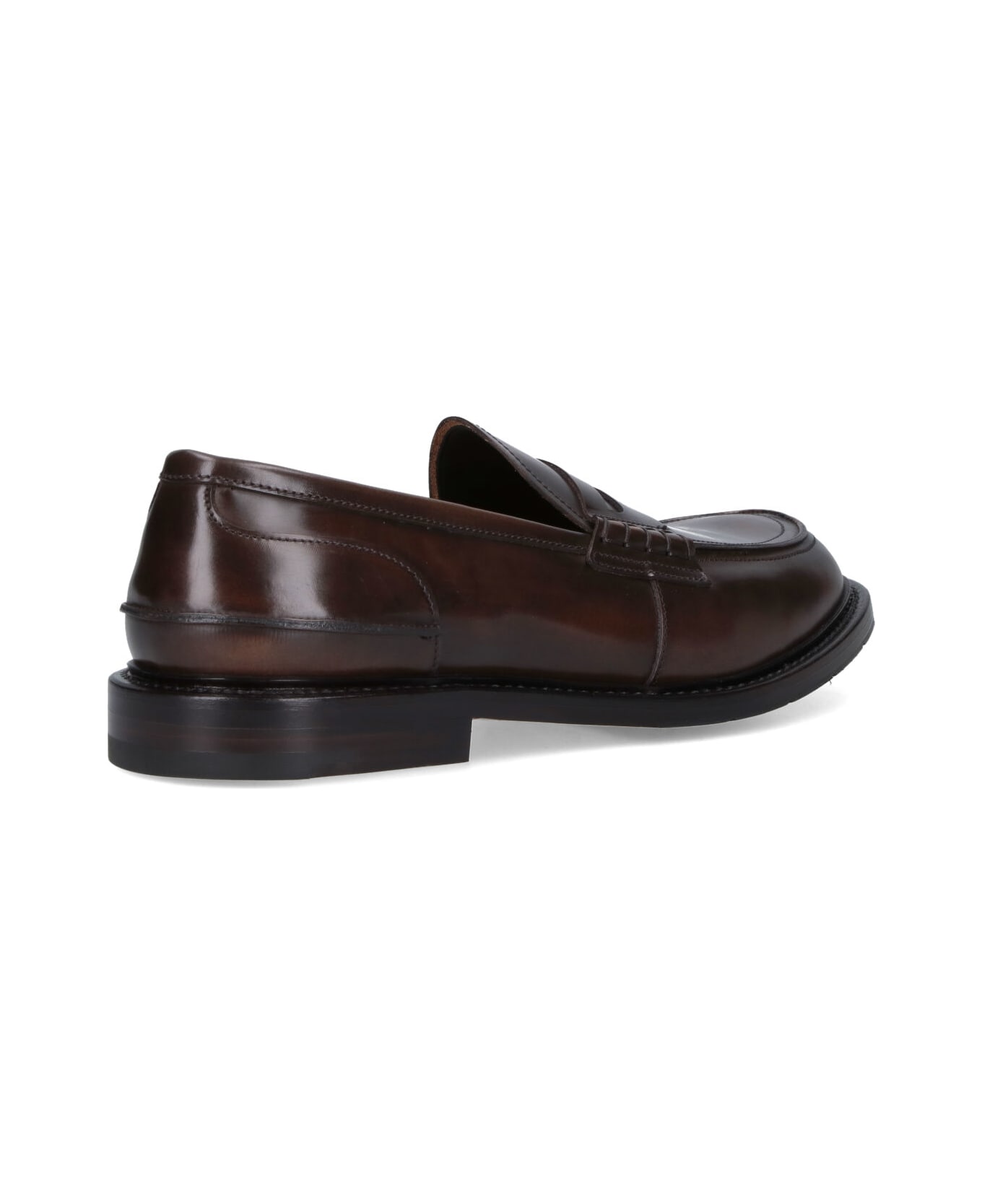 Premiata Calf Leather Loafers - Brown