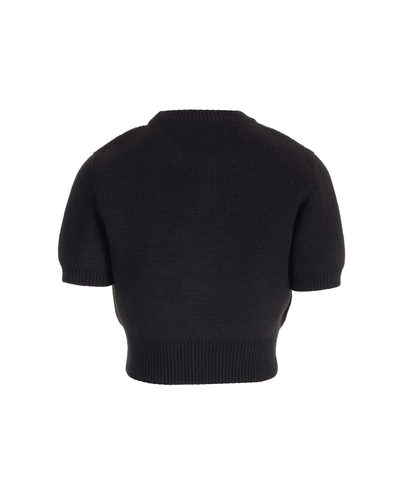 Alexander Wang Knitted T-shirt - Black