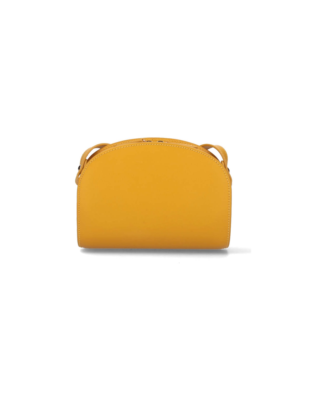 A.P.C. Mini Demi Lune Bag - Yellow クラッチバッグ