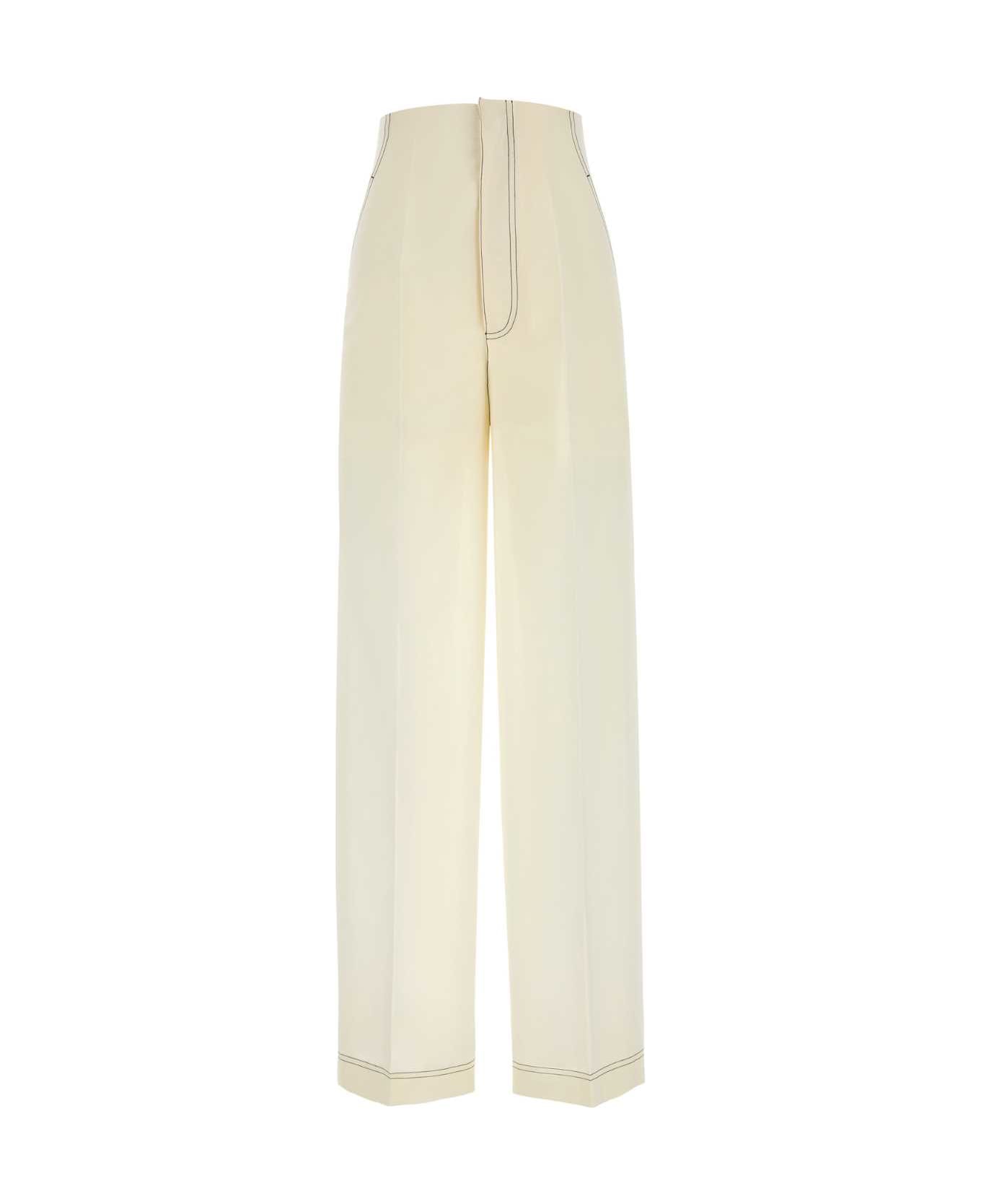 Philosophy di Lorenzo Serafini Ivory Polyester Blend Shorts - FANTASIABIANCO