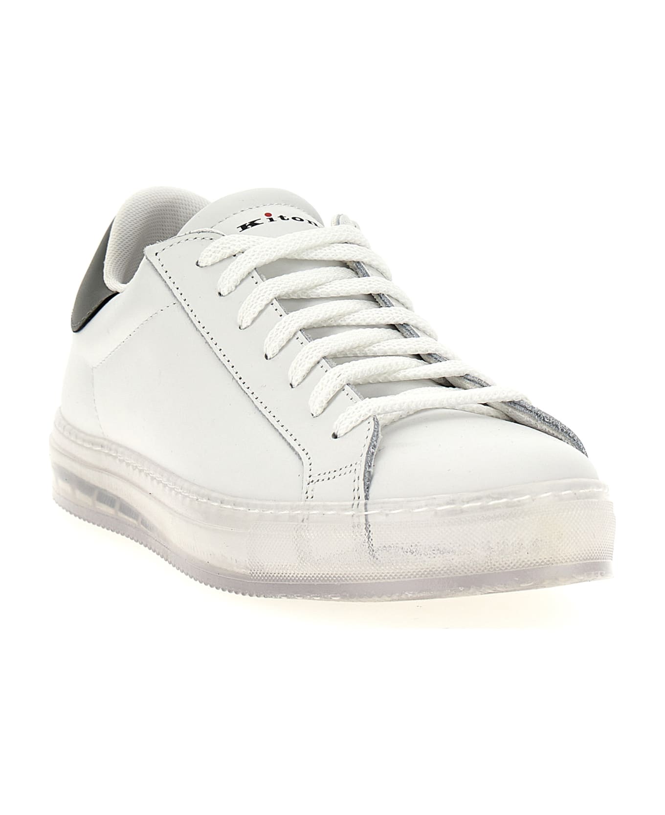 Kiton 'ussa088' Sneakers - Gray
