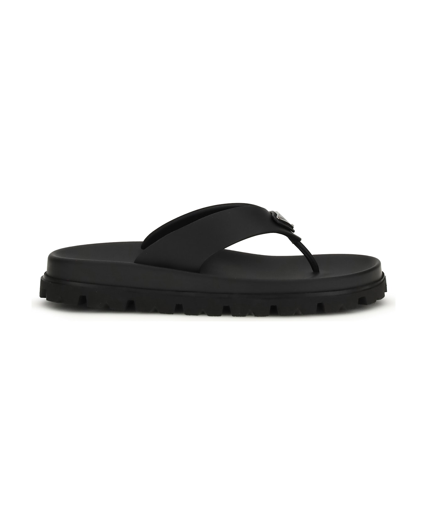 Prada Logo Flip-flops