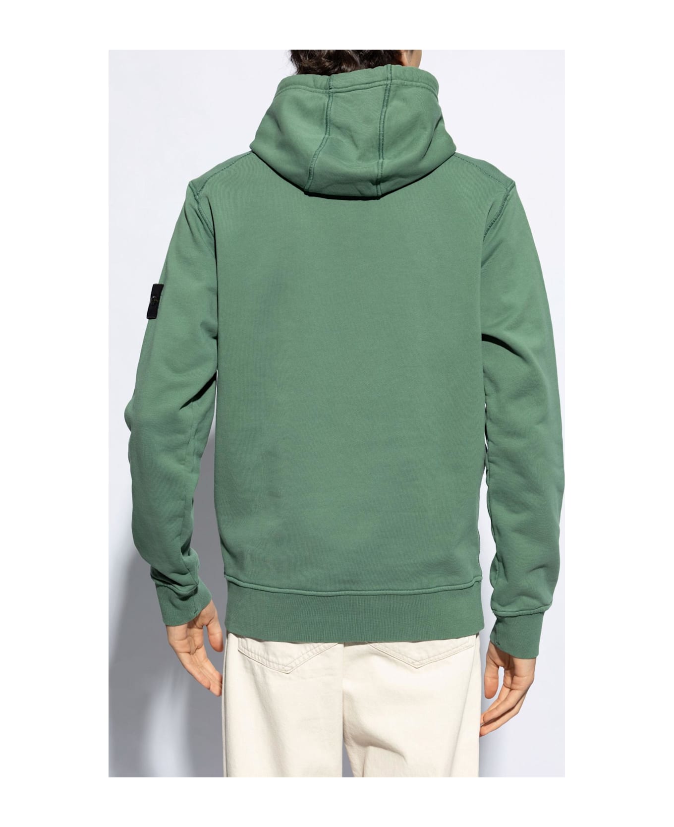 Stone Island Hooded Sweatshirt - Salvia