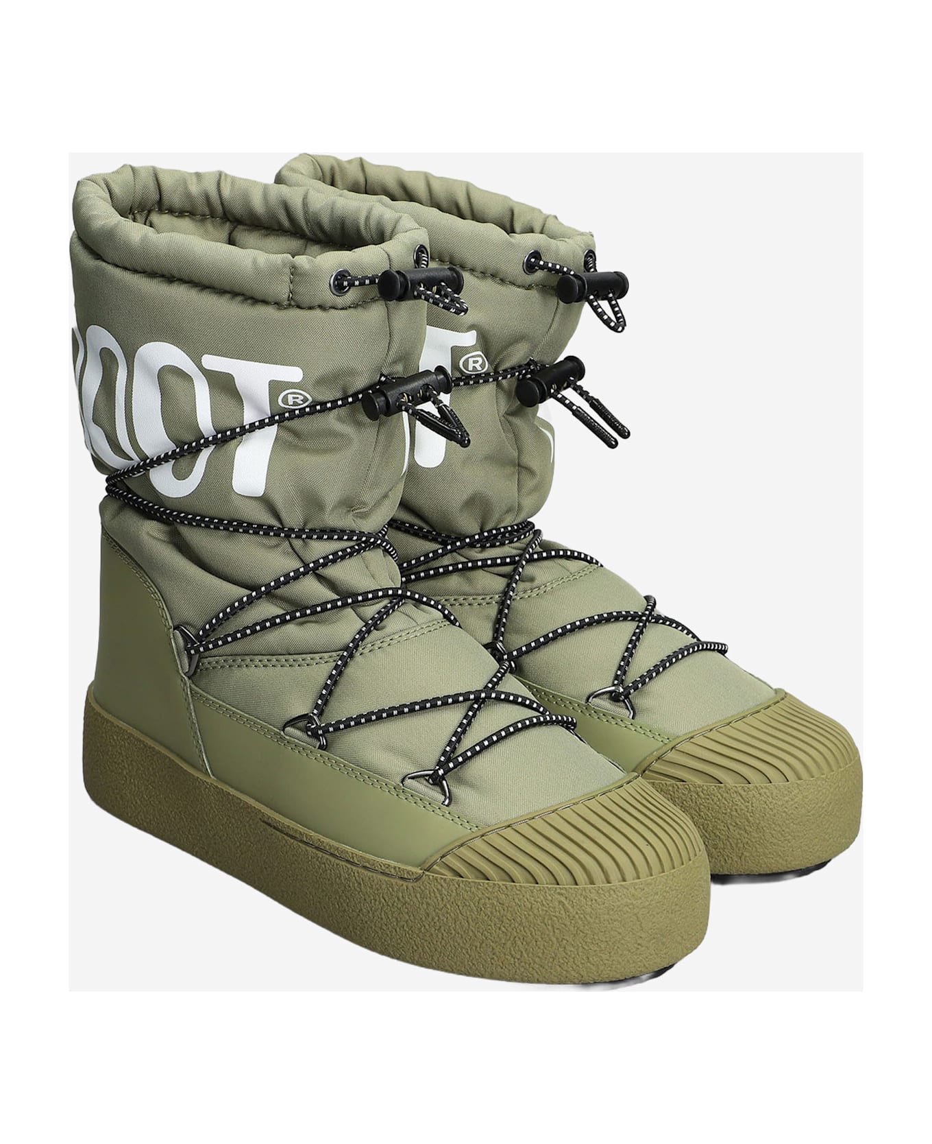 Moon Boot M Track Nylon Boots - Green