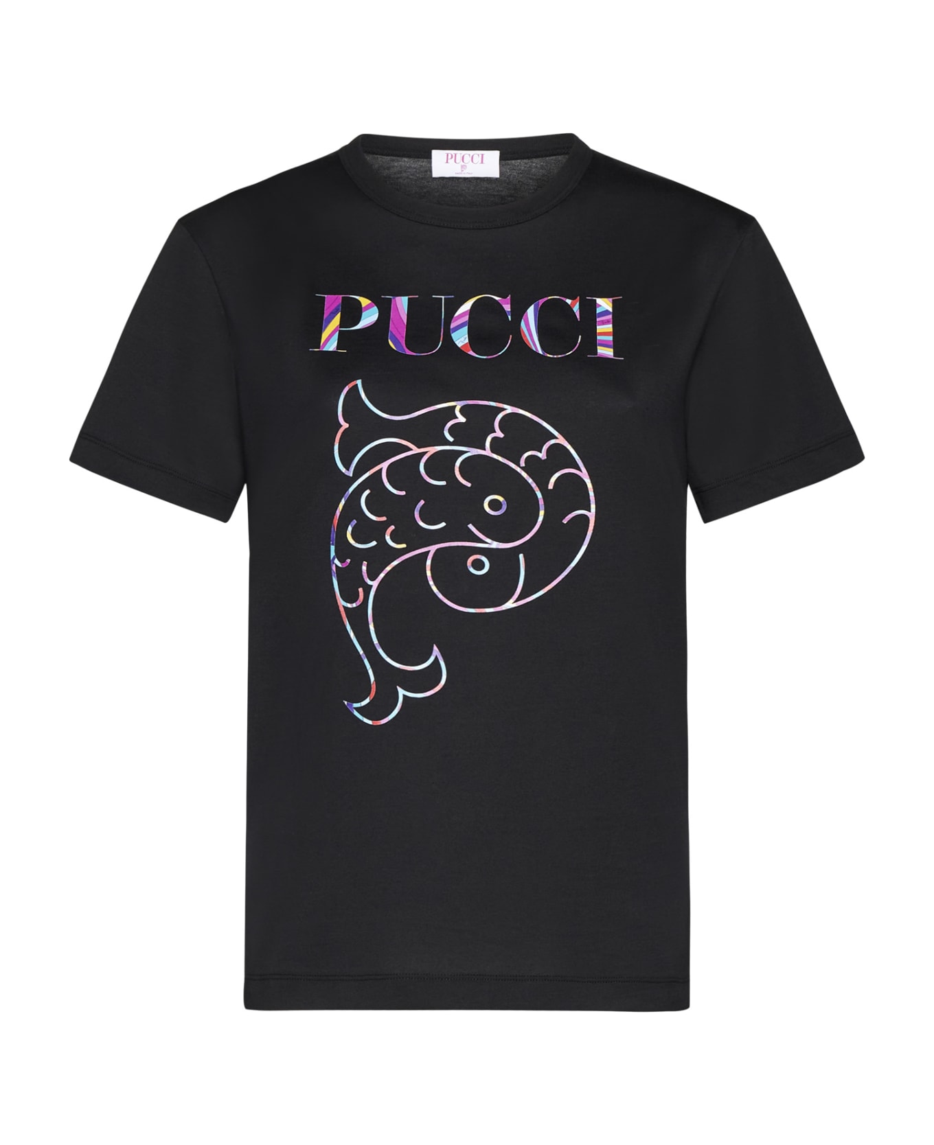 Pucci T-Shirt - Nero Tシャツ