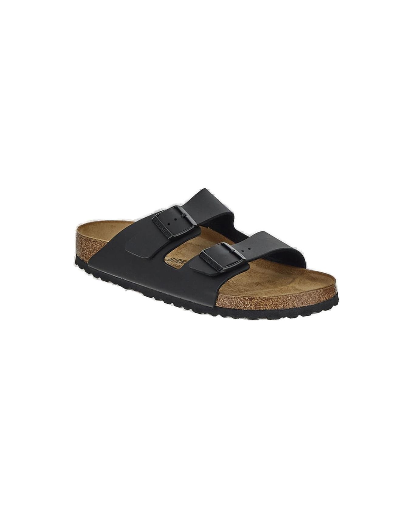 Birkenstock Double-strap Slipp-on Sandals - Black