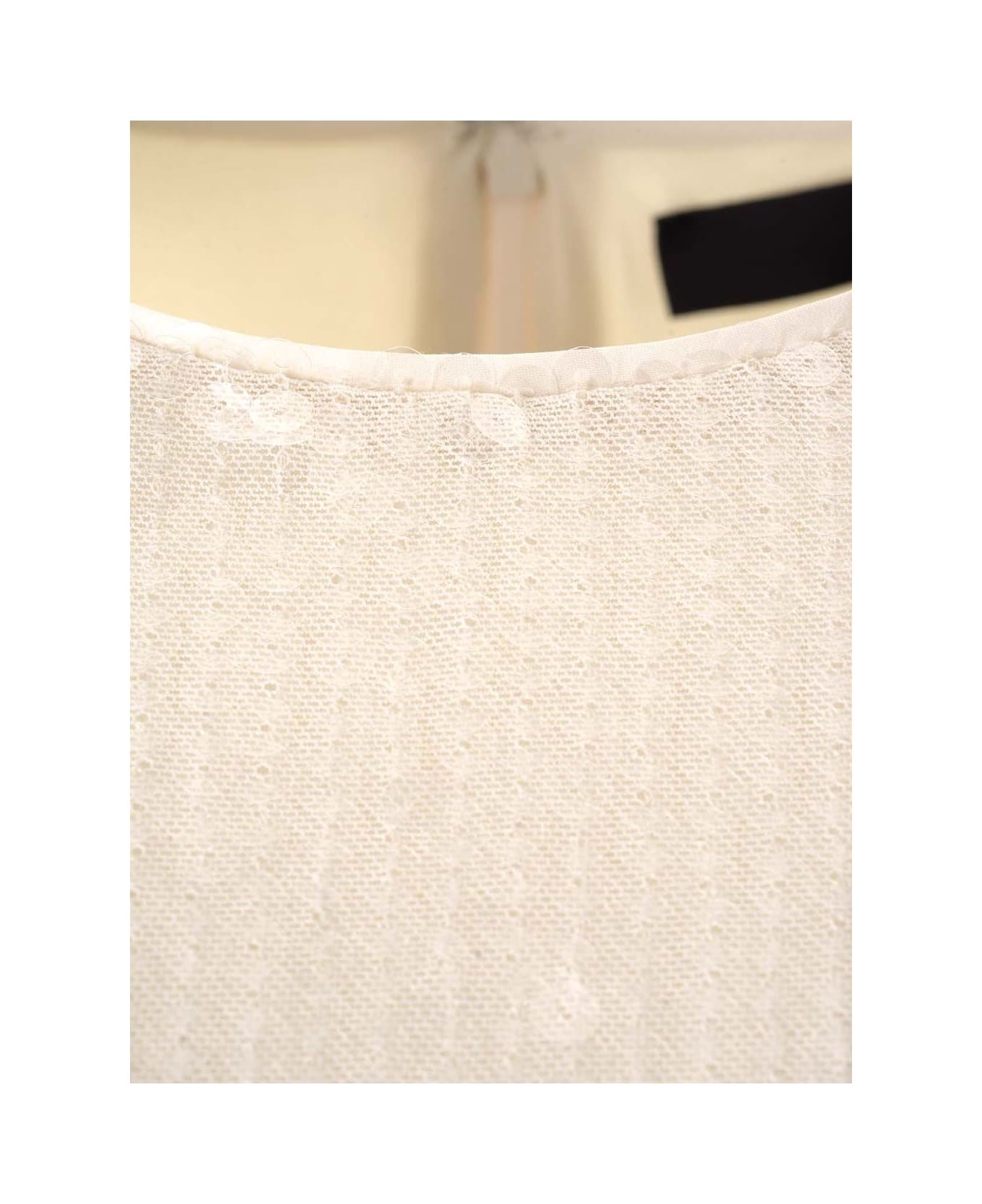 Rotate by Birger Christensen Maxi Dress With Sequins - White