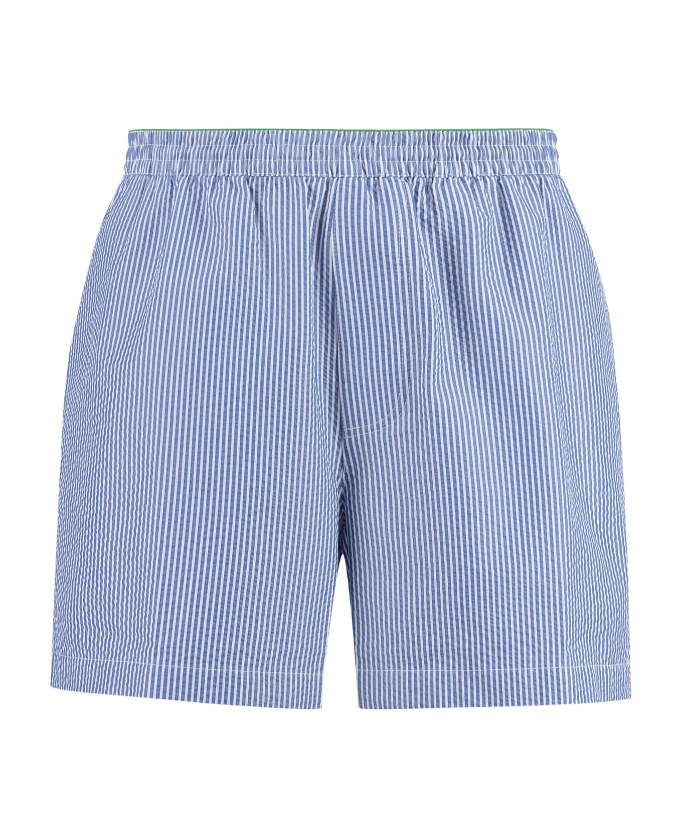 Bottega Veneta Striped Swim Shorts - blue