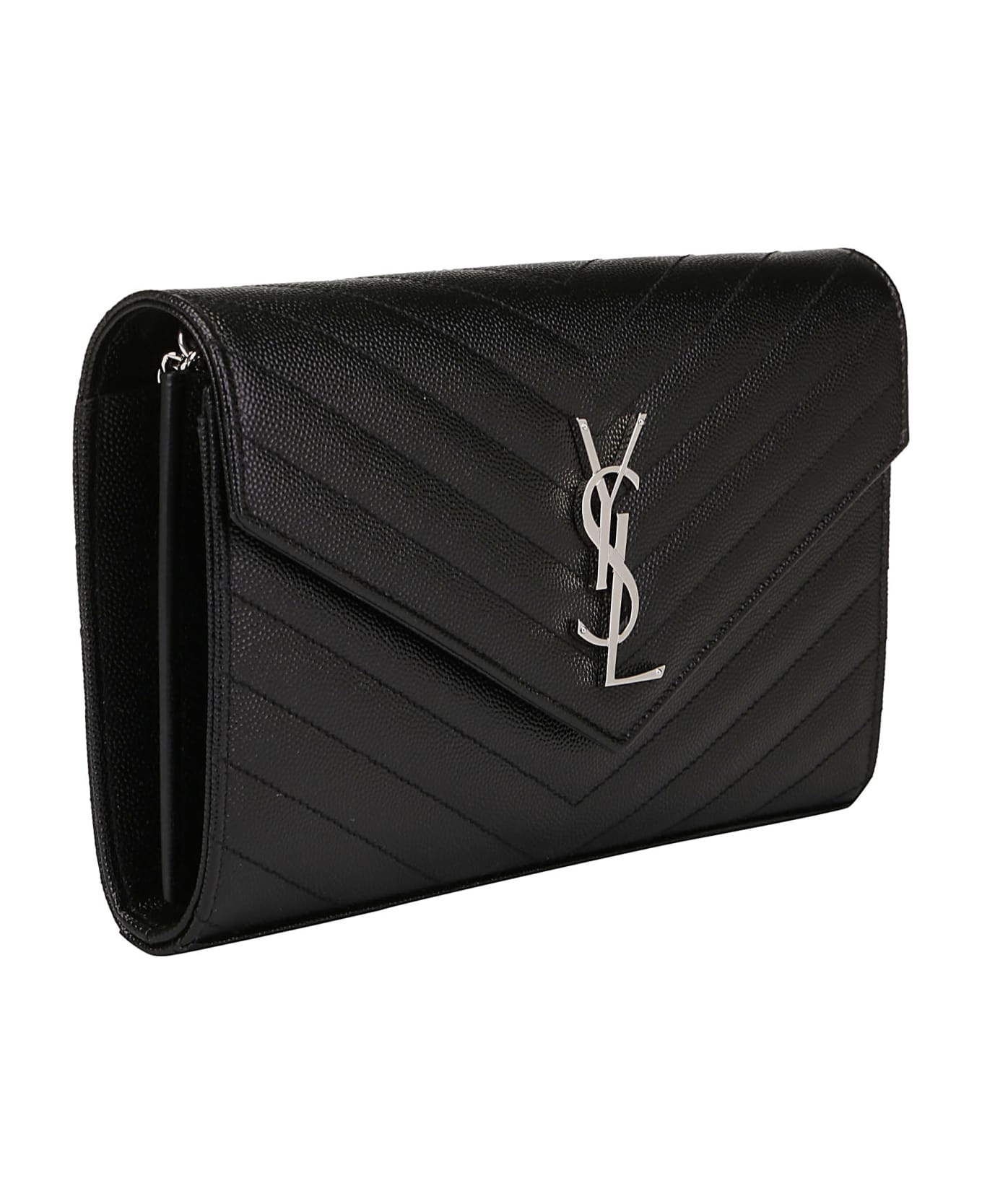 Saint Laurent Cassandre Shoulder Bag - Nero