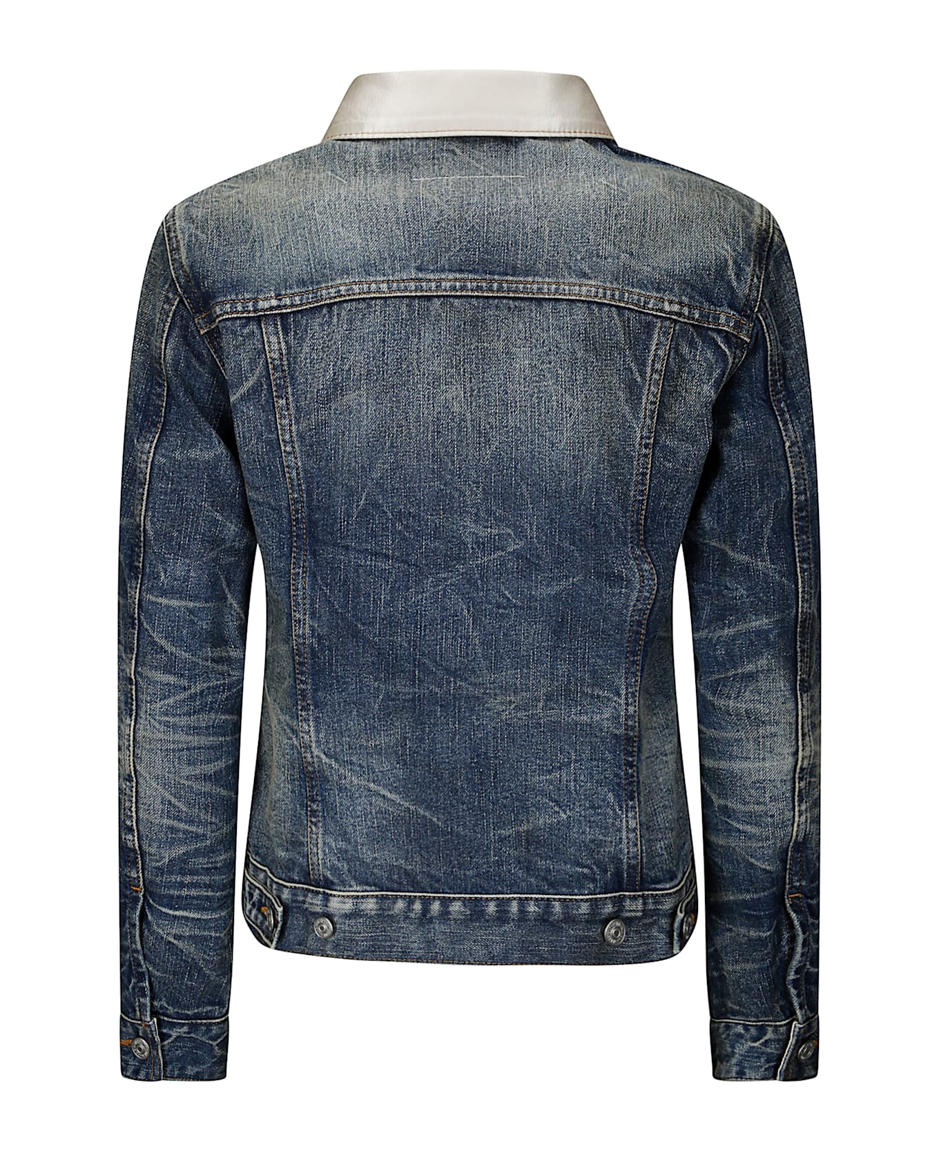 MM6 Maison Margiela Sportsjacket - WHITE/PINK PRINT