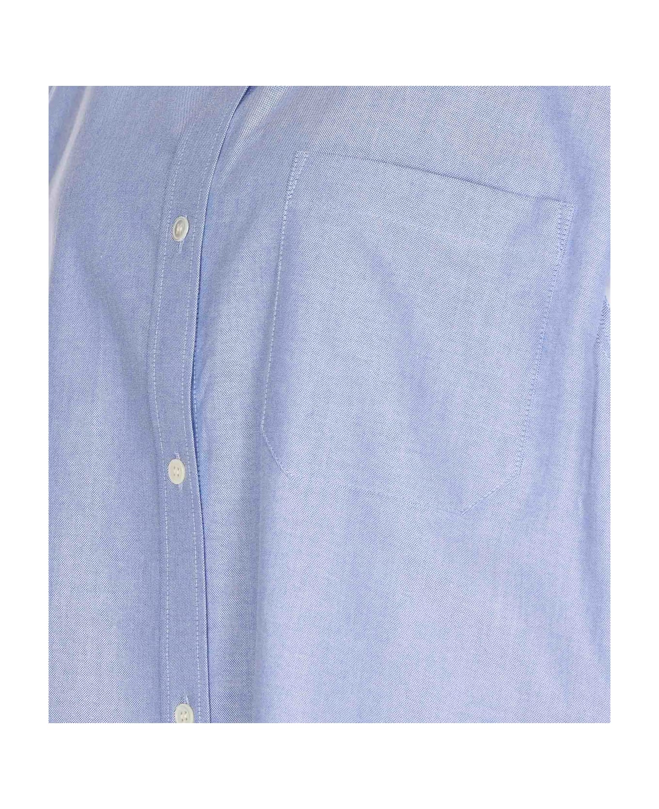 J.W. Anderson Double Layer Sleeveless Mini Shirt Dress - Blue