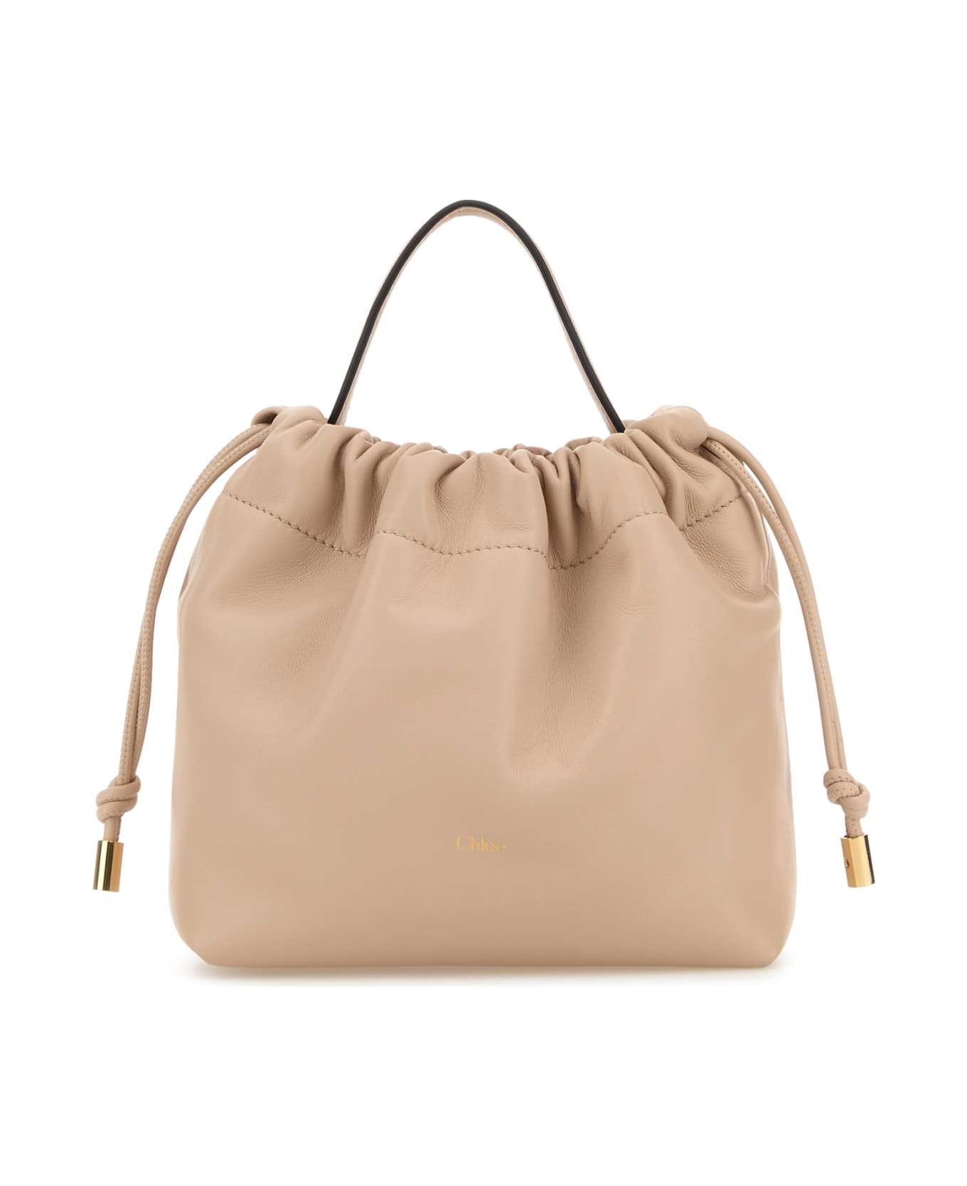 Chloé Powder Pink Leather Mini Chloã© Icons Handbag - CEMENTPINK