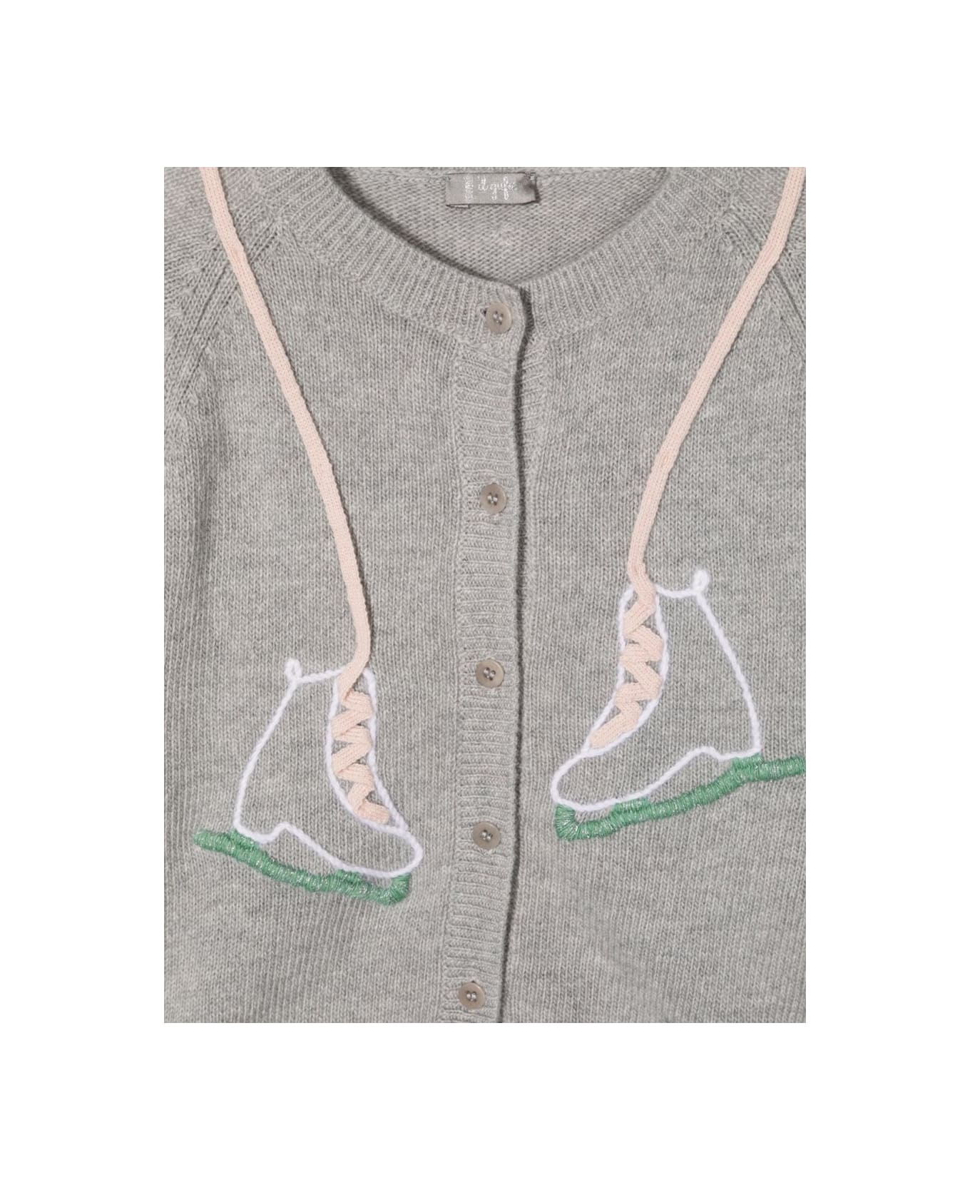 Il Gufo Golfino Tricot - GREY