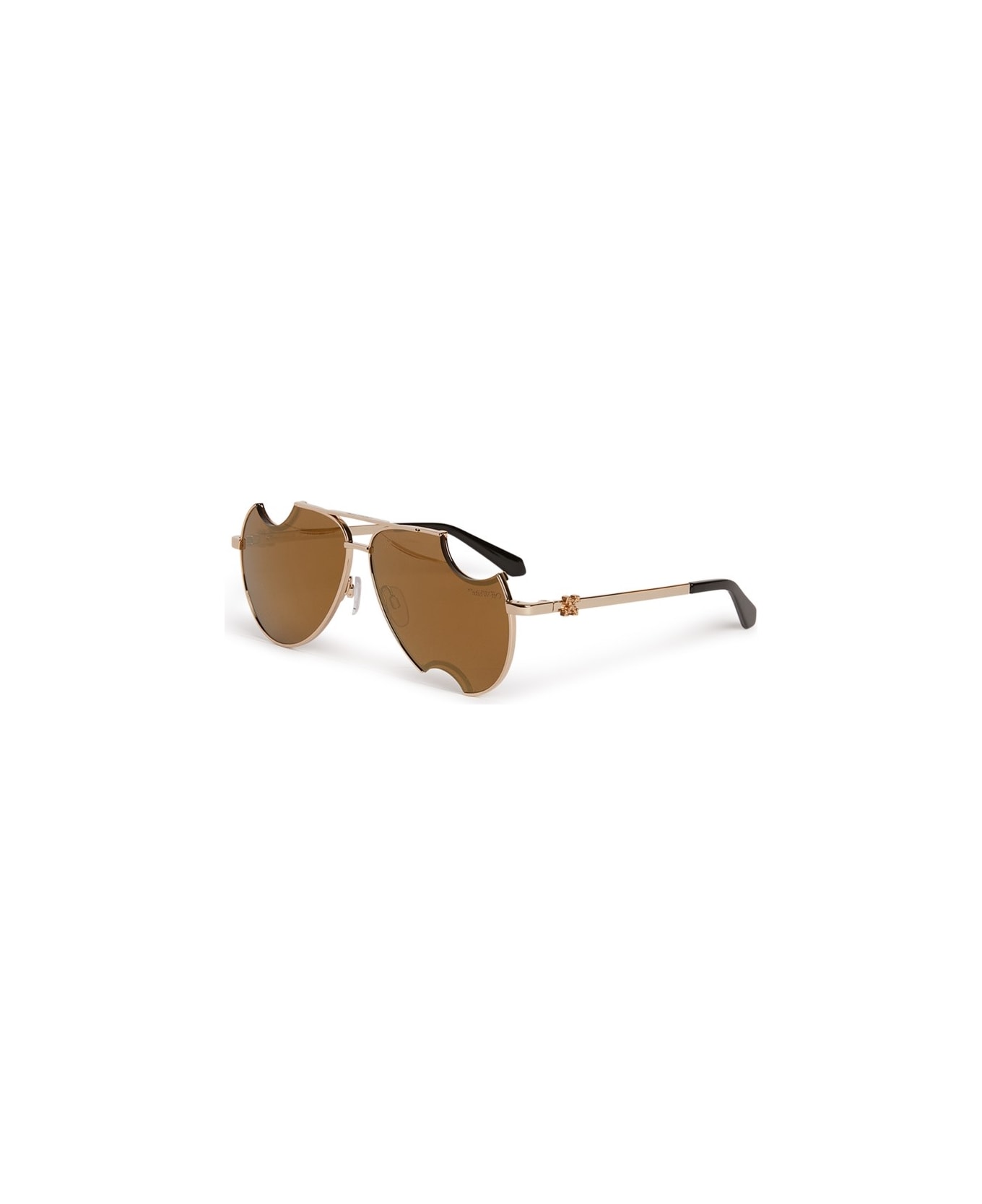 Off-White DALLAS SUNGLASSES Sunglasses - Gold Mirror