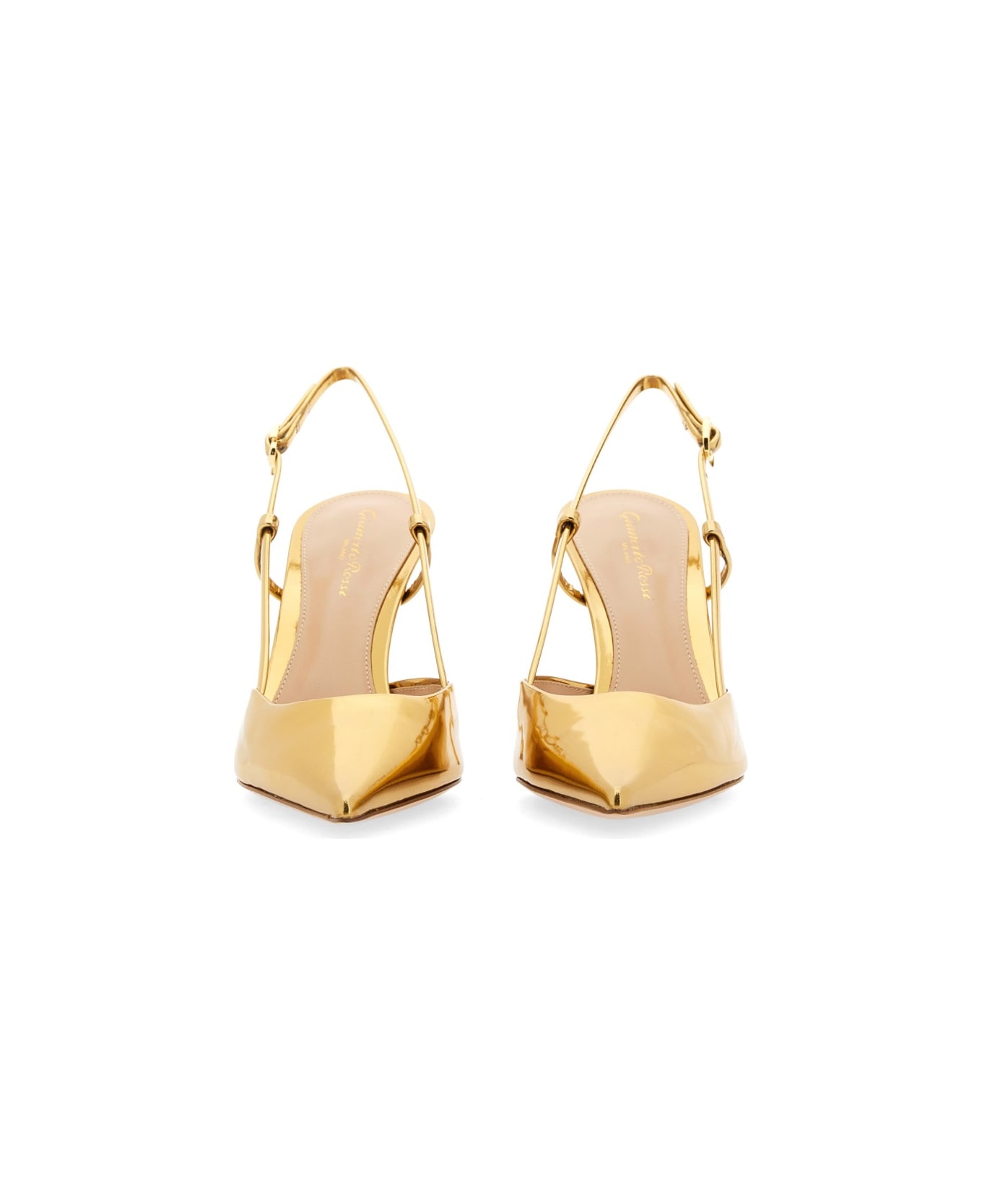 Gianvito Rossi Slingback "ascent" - GOLD