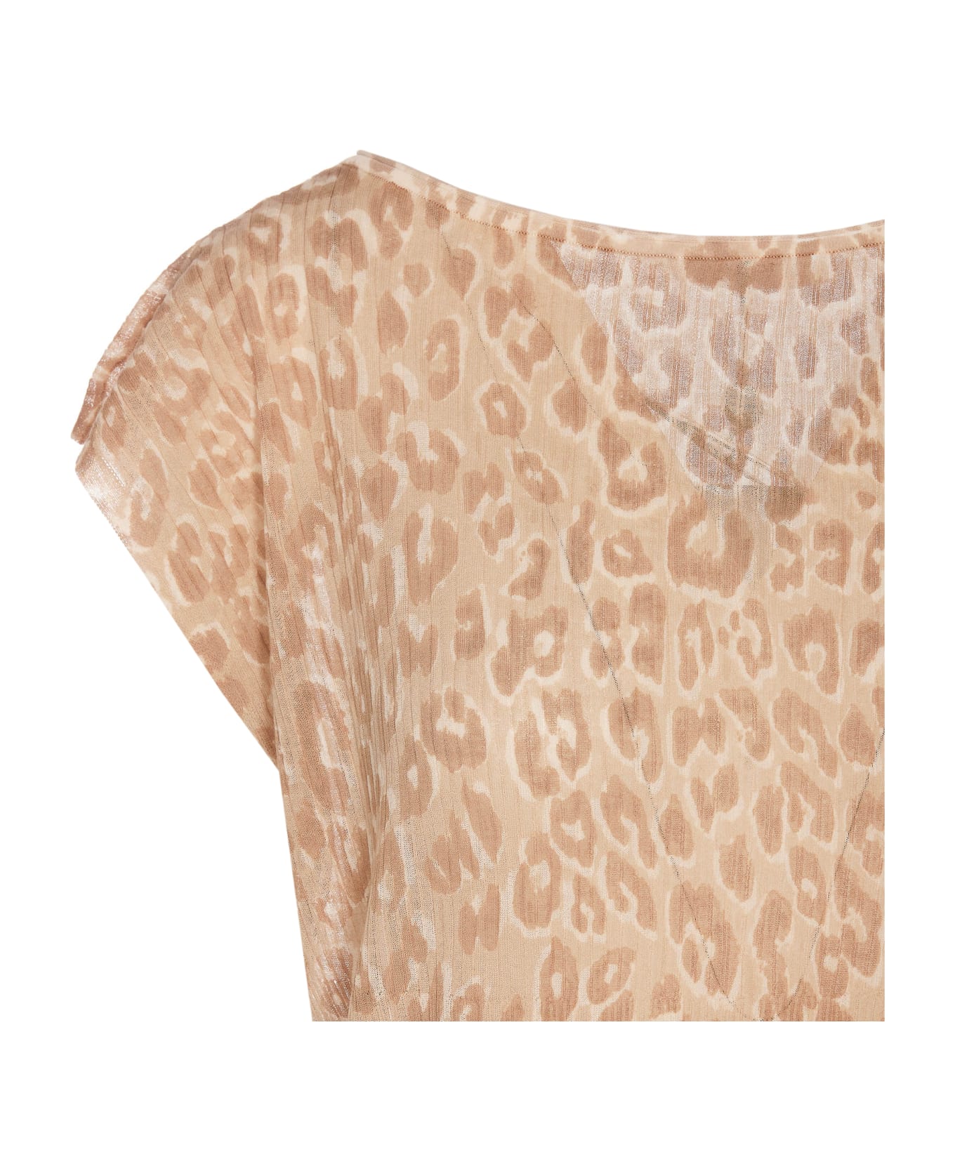TwinSet Animalier T-shirt - Ginger Root