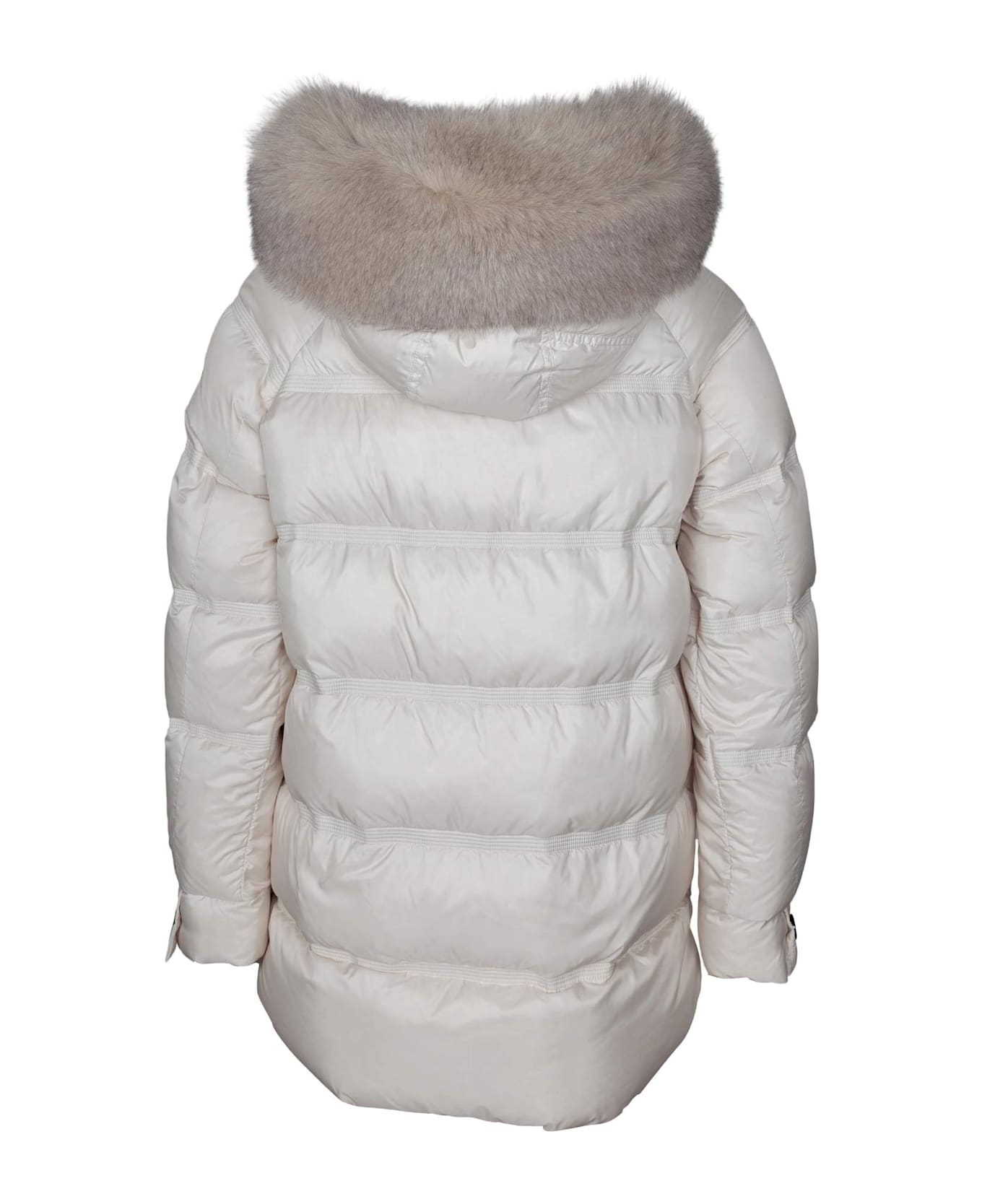 Peuterey Takan Quilted Jacket Mqn 04 In Recycled Polyester, Cream Color - Cream ジャケット