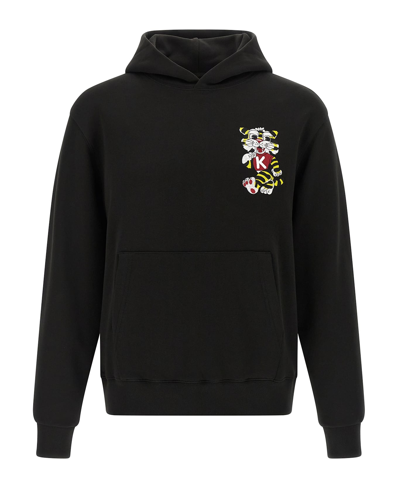 Kenzo 'wild Tiger Embroidered' Hoodie - Black  
