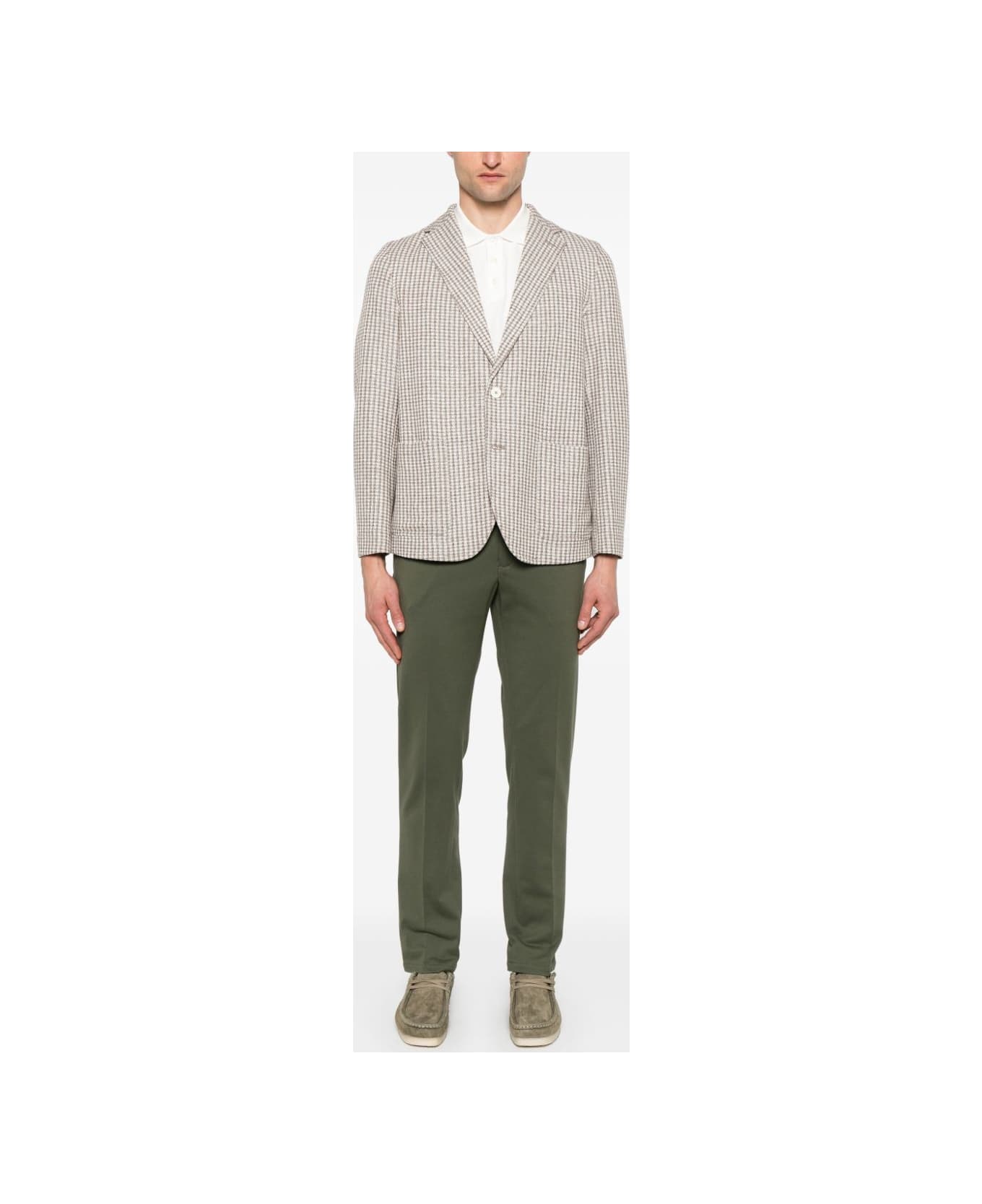 Circolo 1901 Cotton And Linen Blend Jacket - Beige