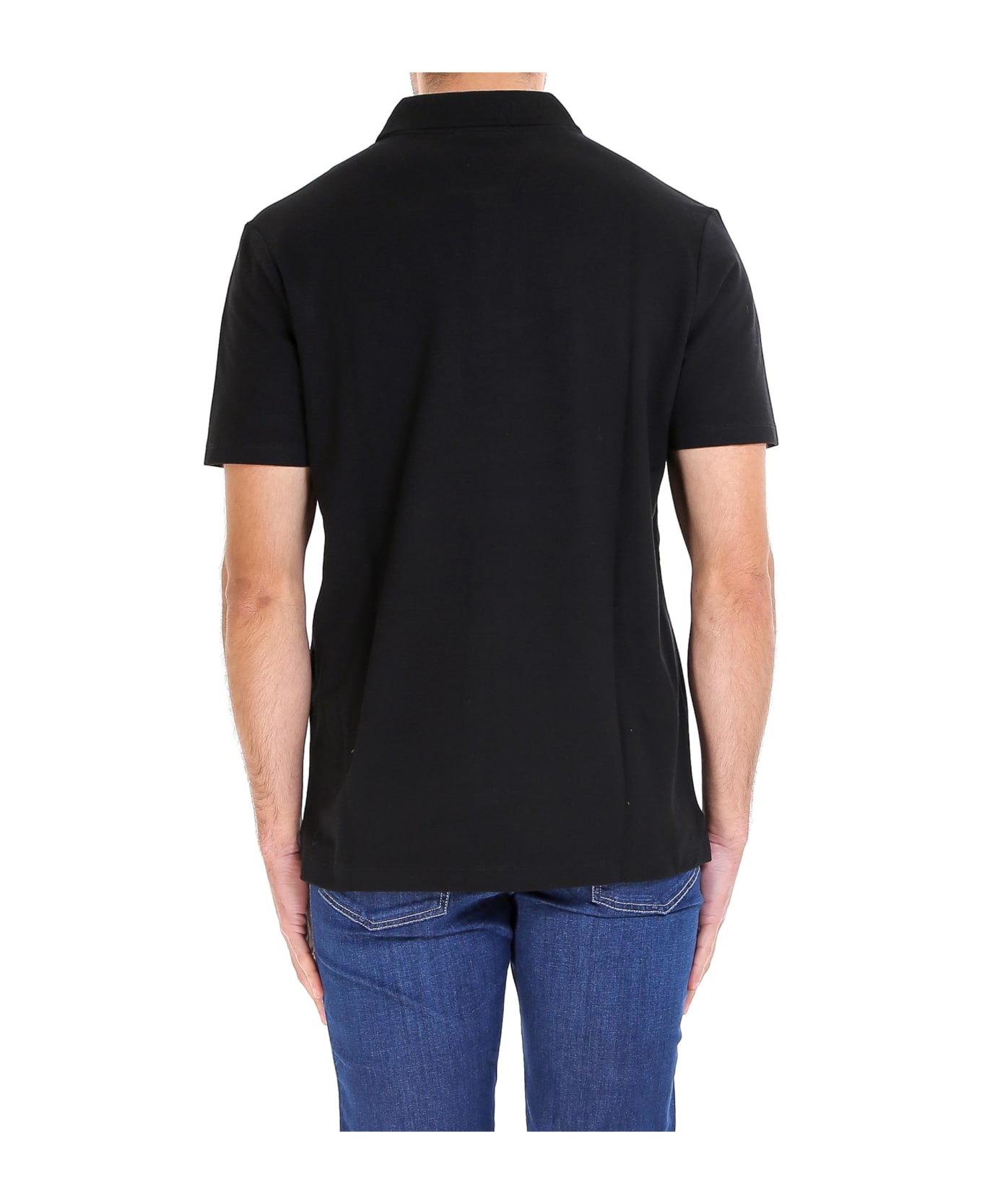 Paul&Shark Polo Shirt - BLACK ポロシャツ