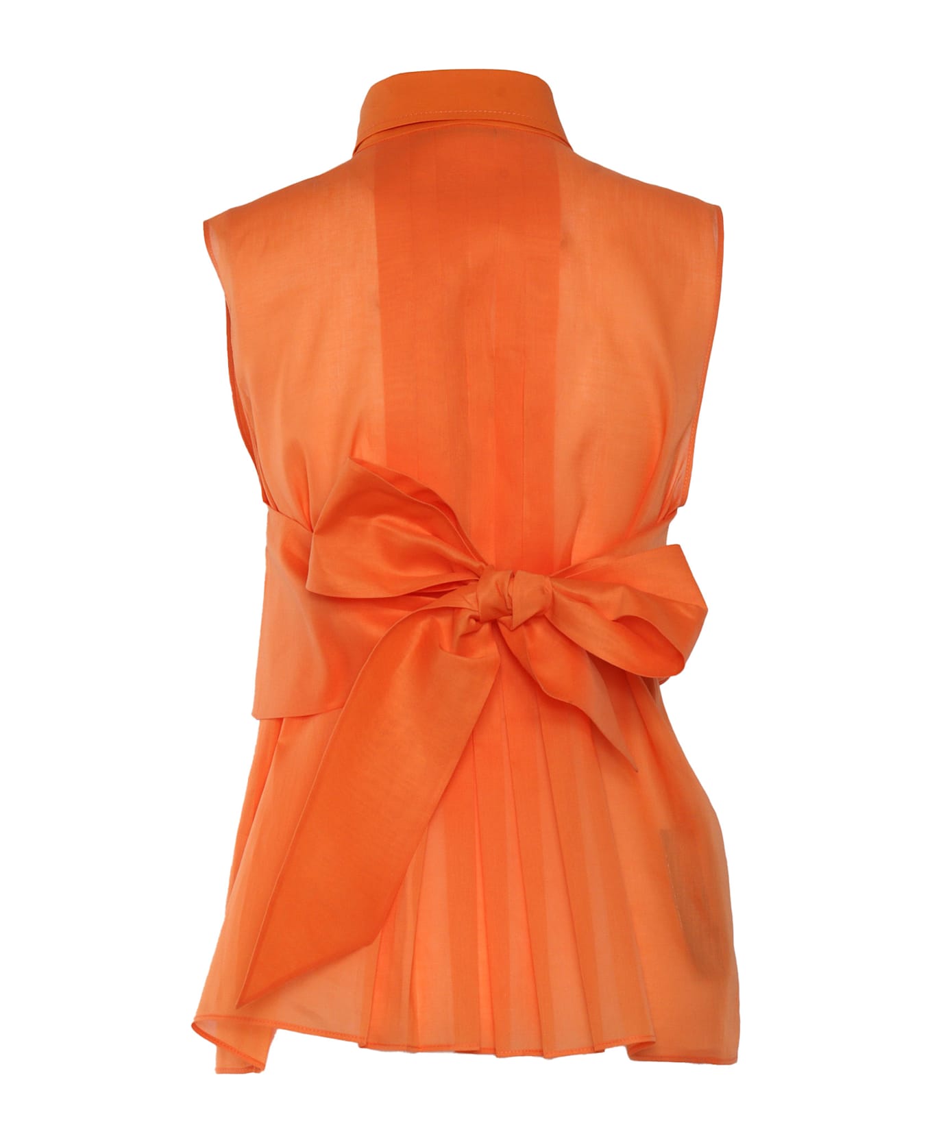 Alberta Ferretti Orange Shirt - ORANGE