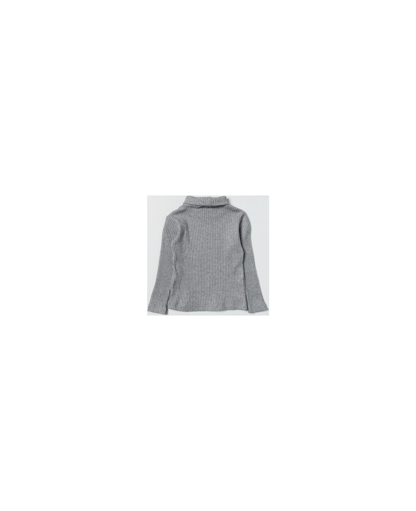 Manuel Ritz High Neck Sweater - Gray
