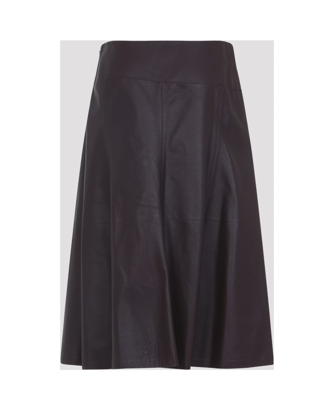 Alaia Alaïa Slit Midi Skirt - Prune スカート