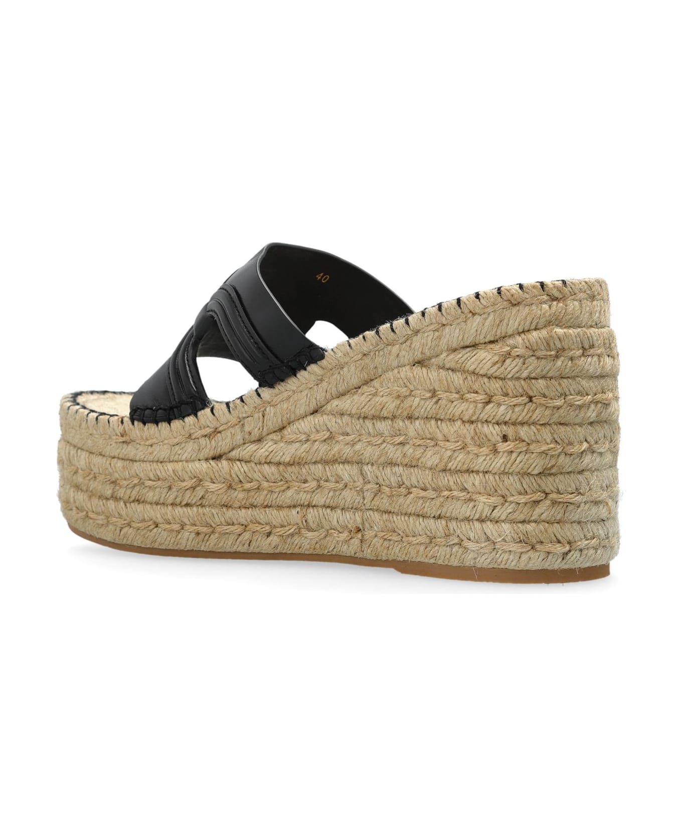 Versace Wedge Shoes - Black