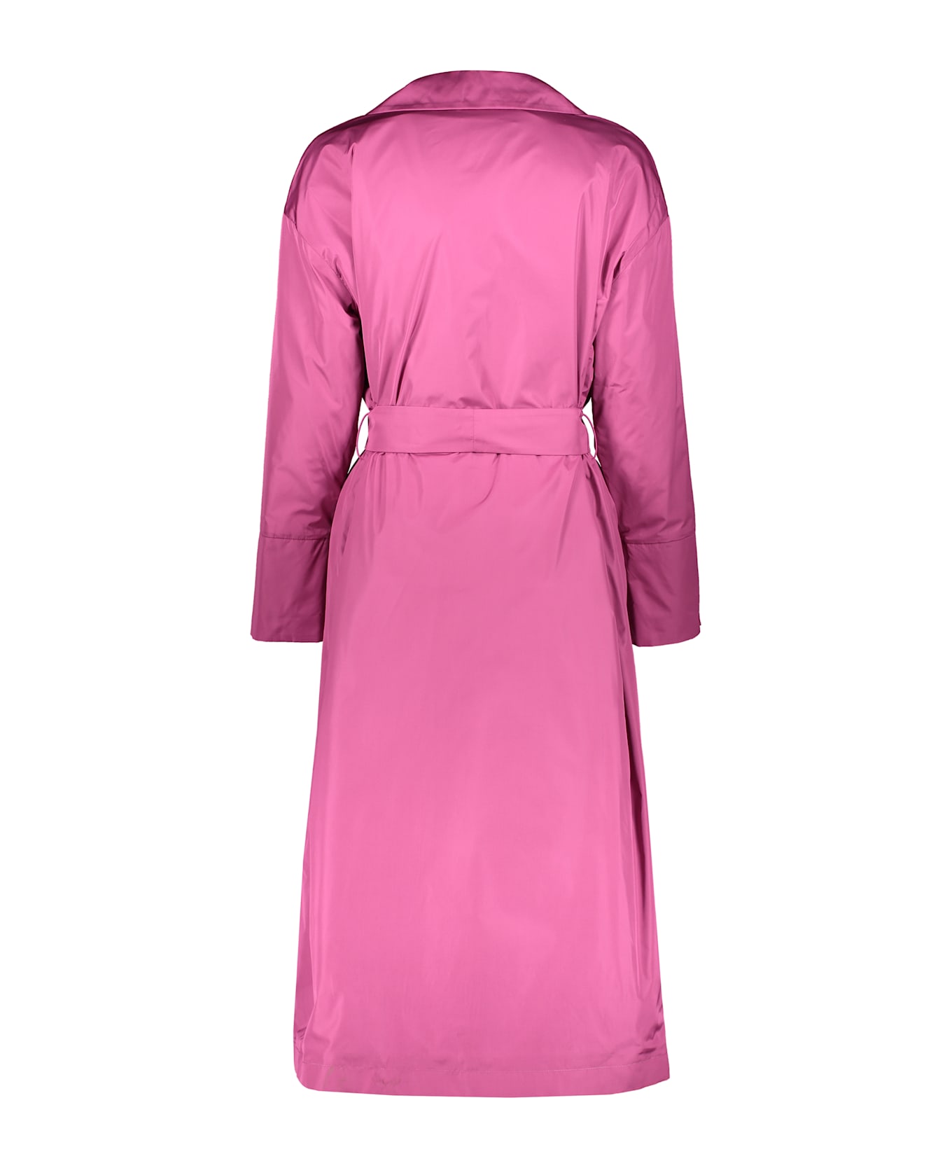 Herno Techno Fabric Trench Coat - Fuchsia