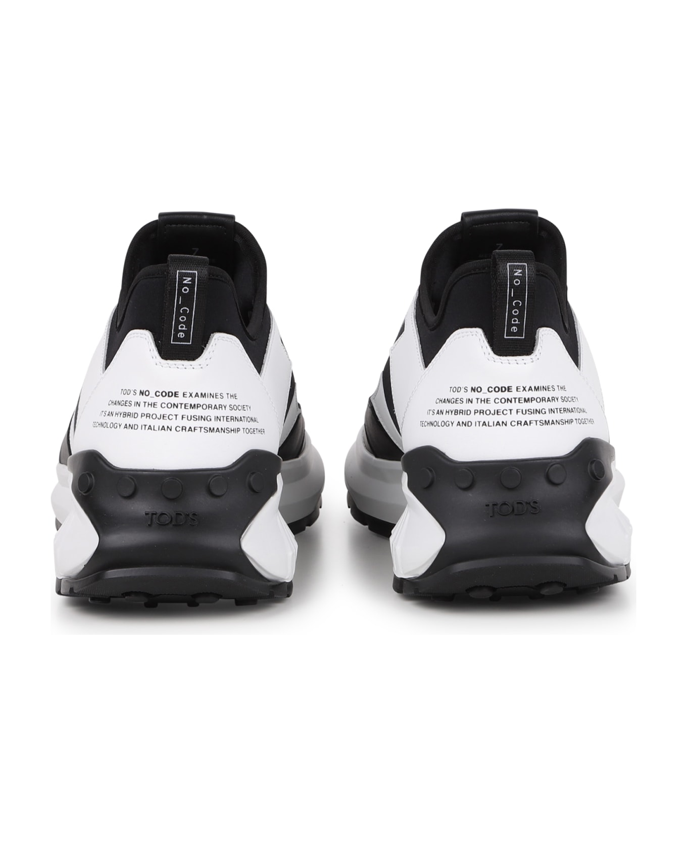Tod's Sneakers B/n - White/black